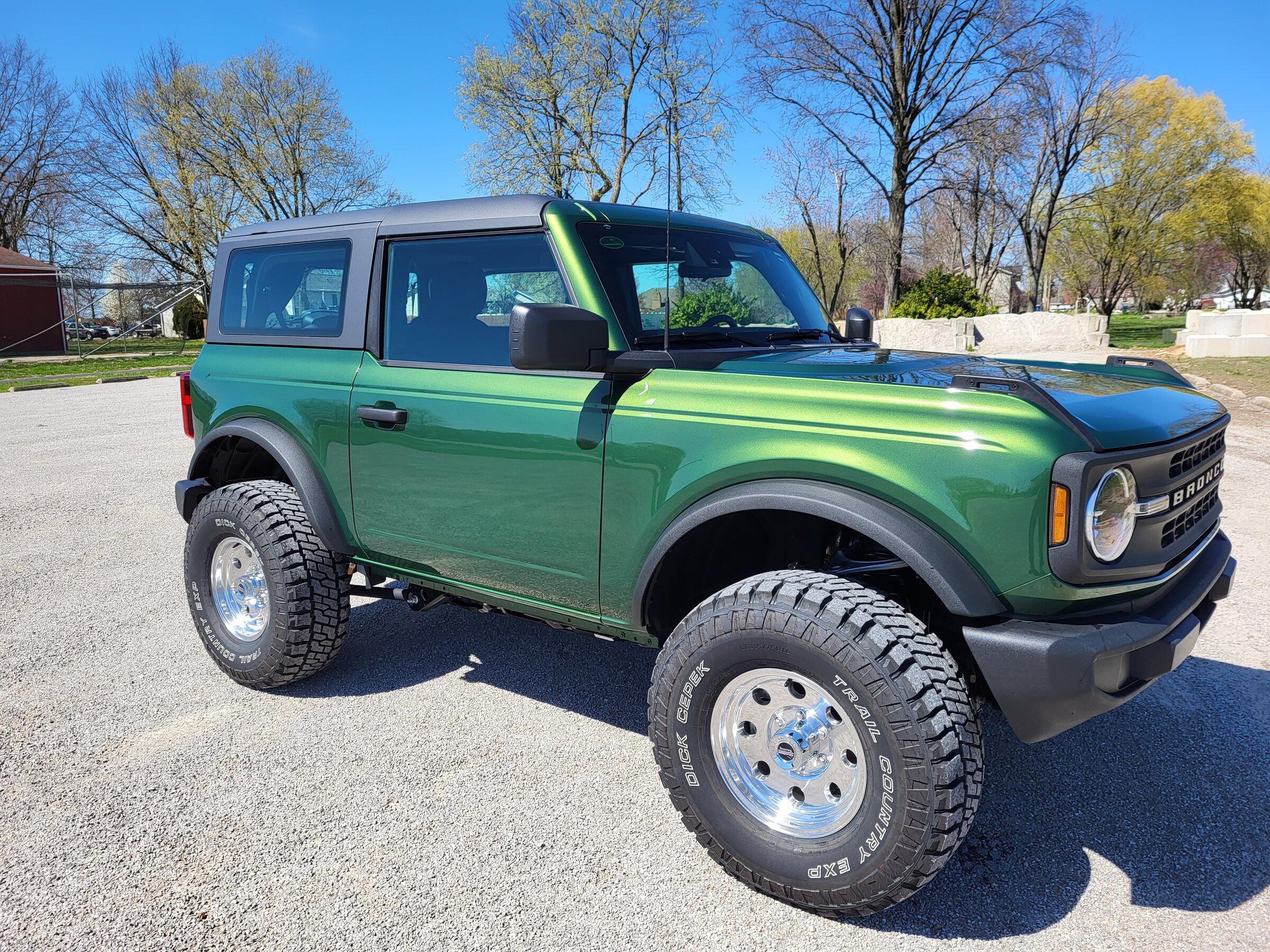 Ford Bronco Show us your installed wheel / tire upgrades here! (Pics) 20220409_144513