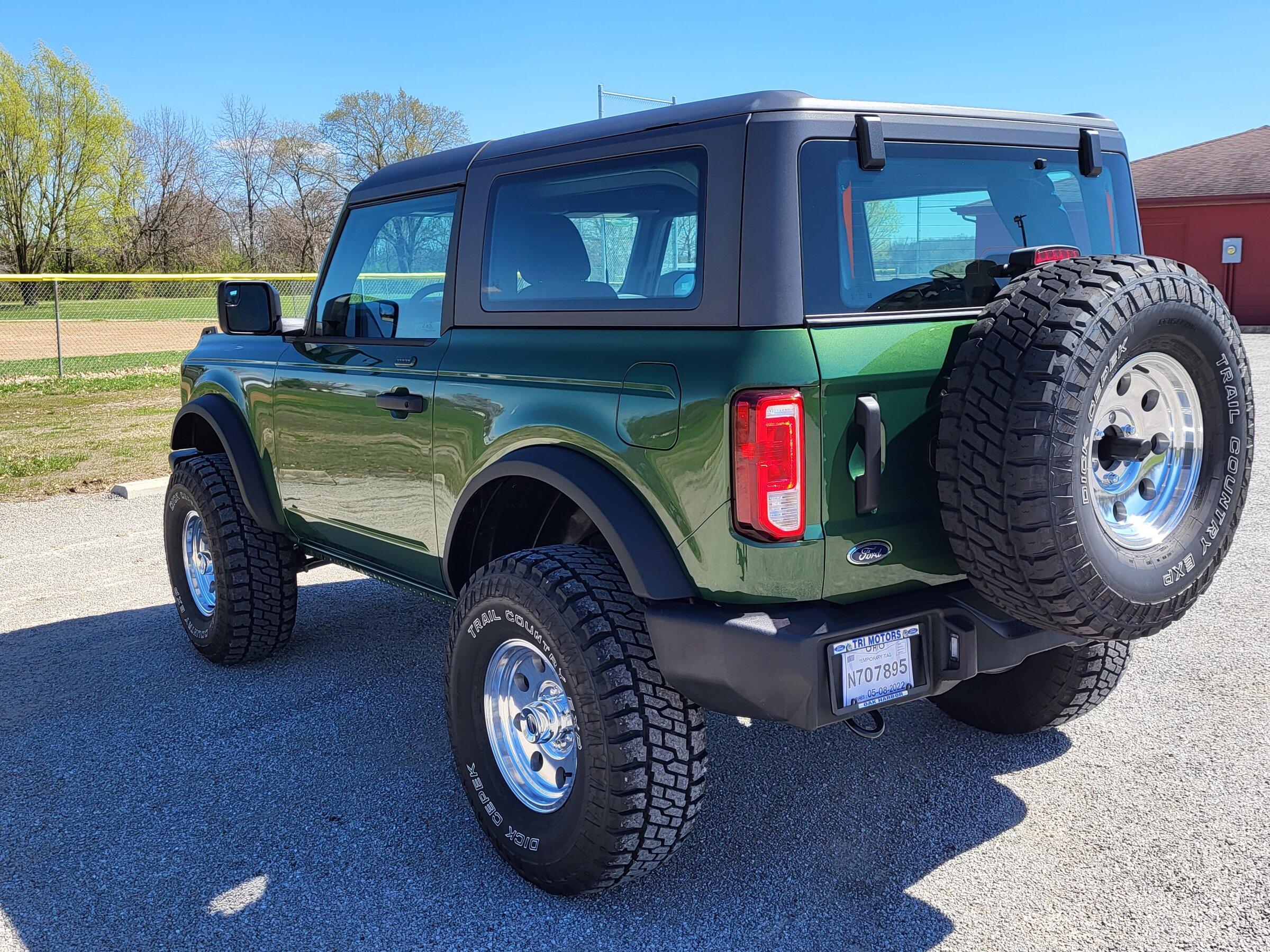 Ford Bronco Show us your installed wheel / tire upgrades here! (Pics) 20220409_144558