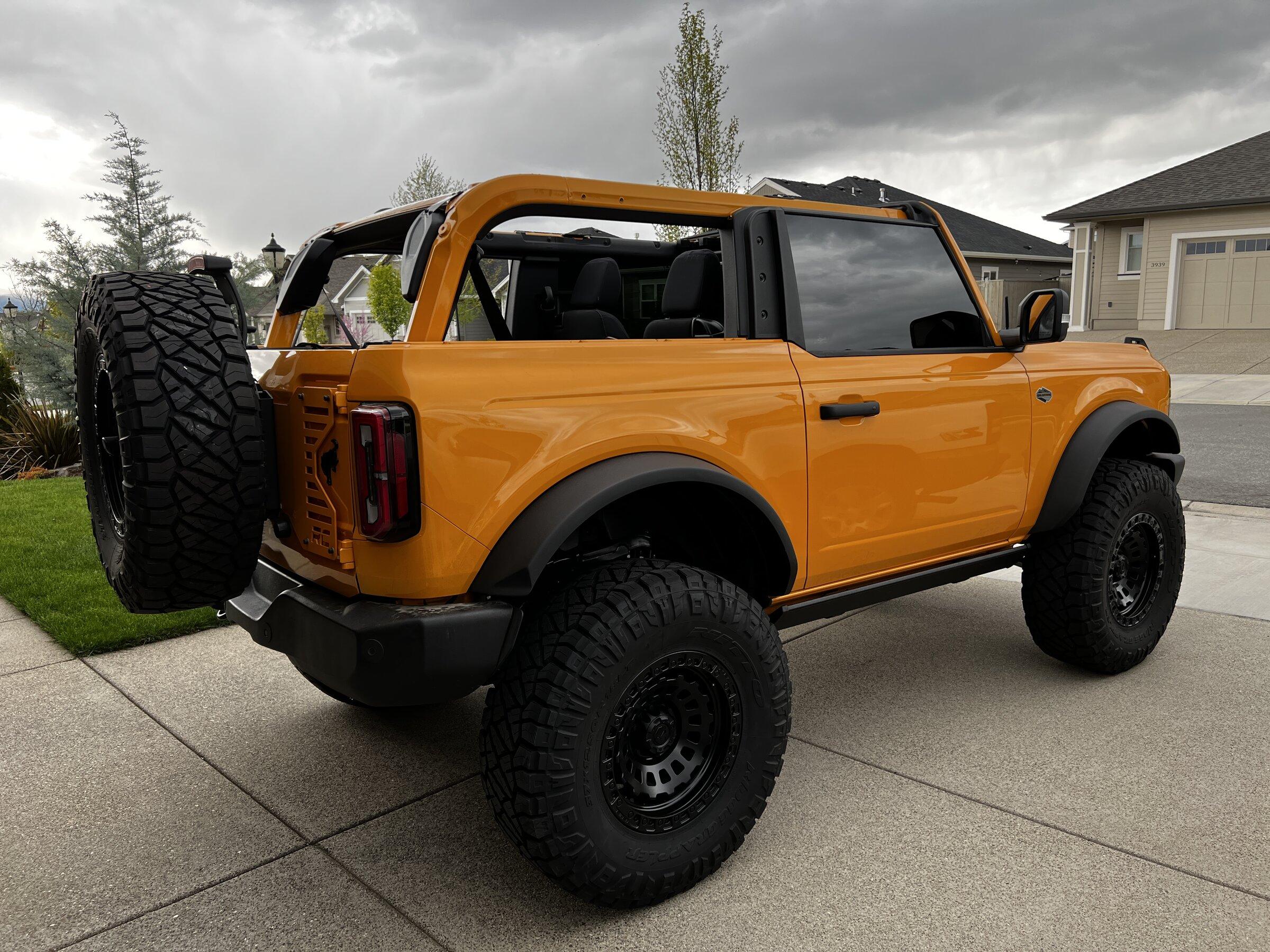 Ford Bronco 2022 2Dr Wildtrak Cyber Orange on 37’s FCF5E6DD-9757-4C10-BAEF-7BB70DDD6B43