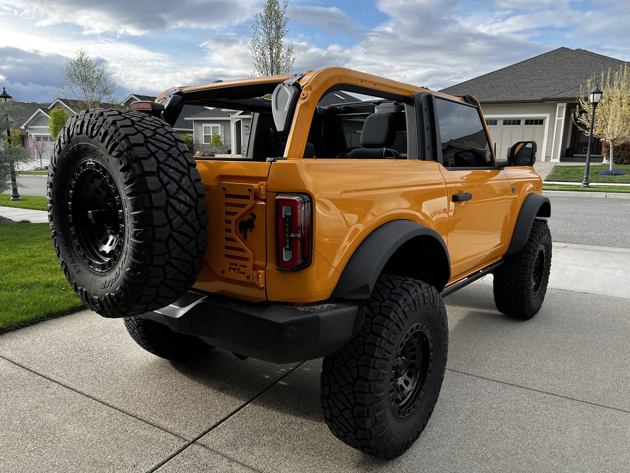 Ford Bronco 2022 2Dr Wildtrak Cyber Orange on 37’s 07FFA49F-B2AF-41DB-960D-65226F00B5A8