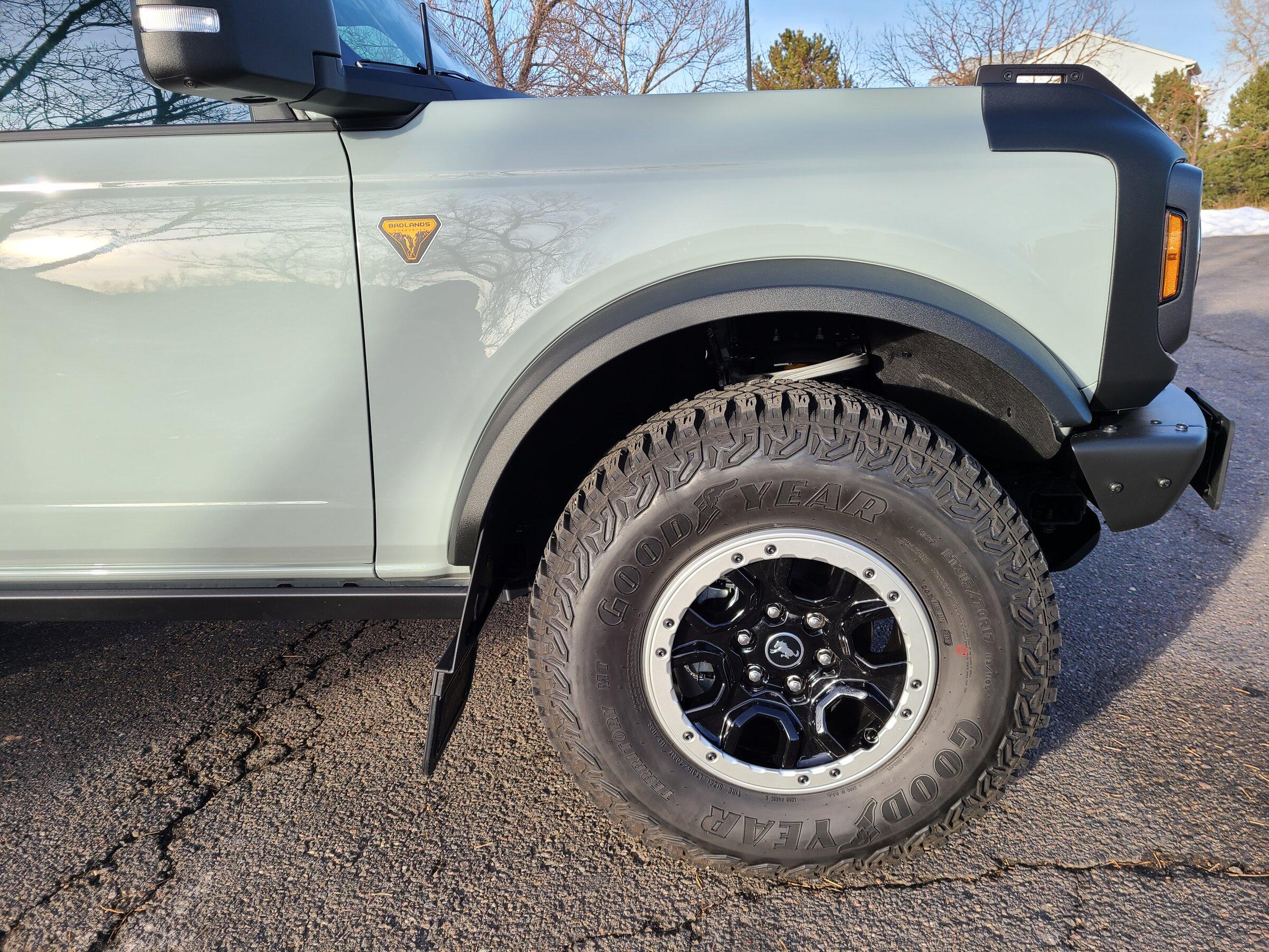 Ford Bronco RokBlokz Mudflaps Review 20220112_153719