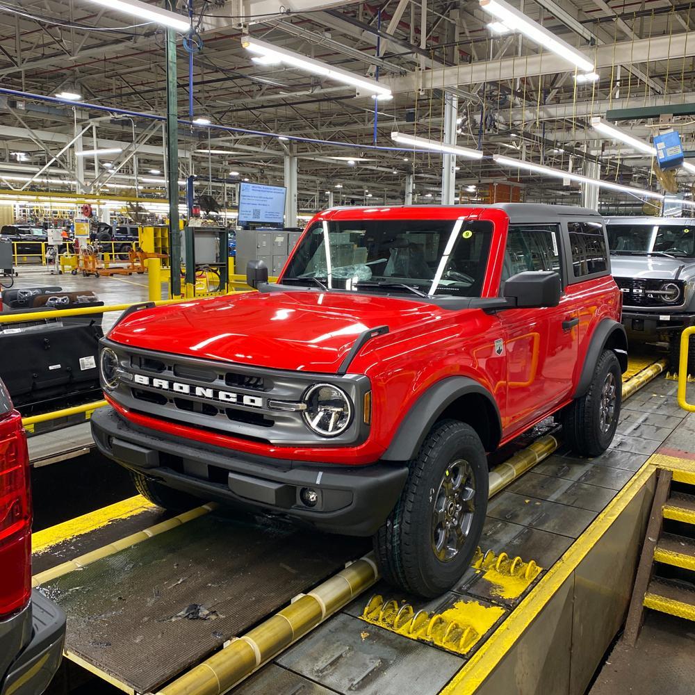 Ford Bronco 2021 Bronco Big Bend arrived Bronco_AssemblyLine_Dec31_2021