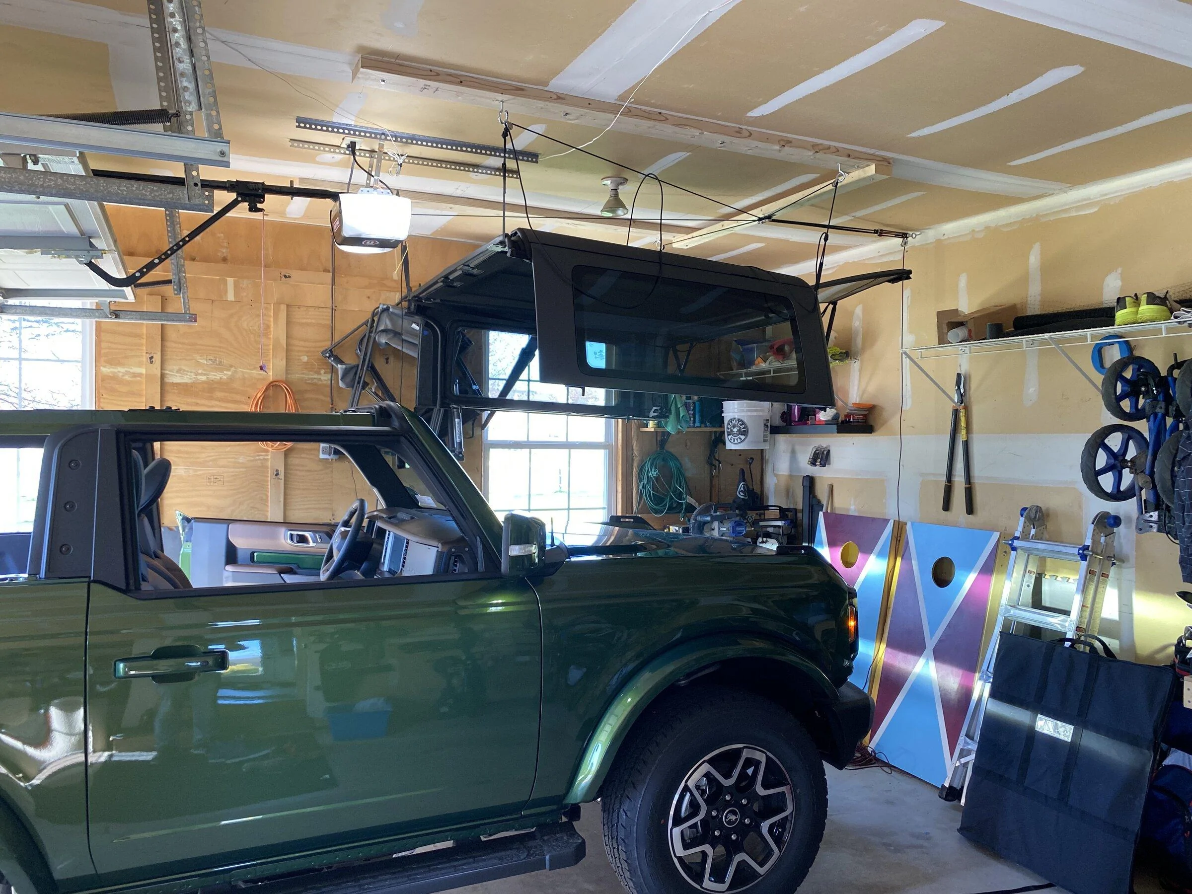 Ford Bronco Harken Hoist and First Time Topless BDFA8935-310F-46AB-9DBF-CFD97AA99DC5