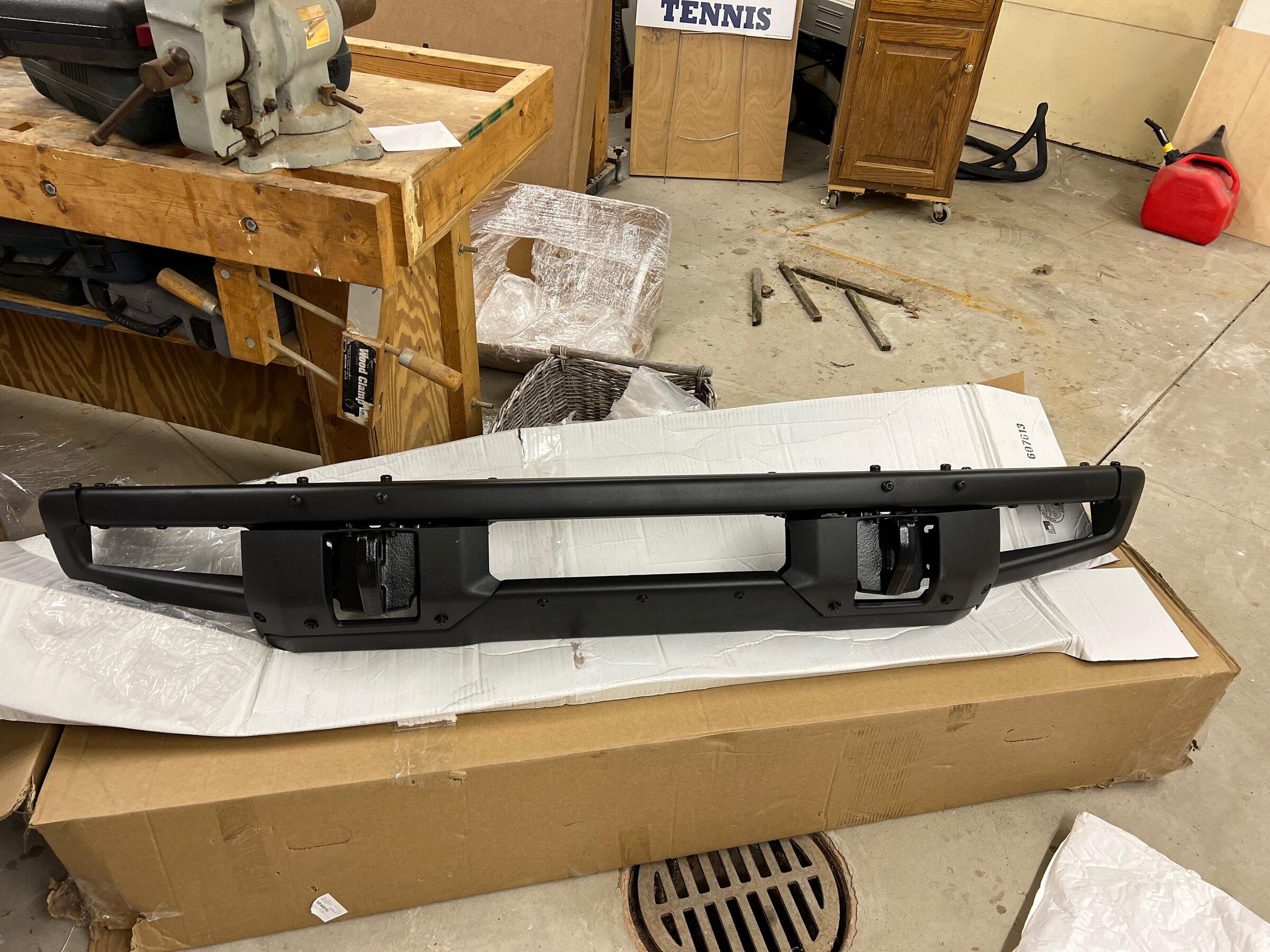 Ford Bronco New Modular Bumper (without sensor holes) IMG_0626