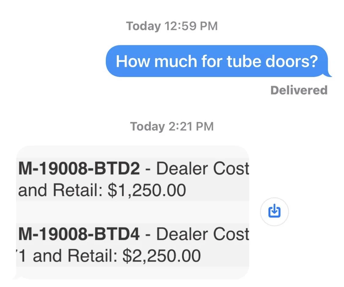 Ford Bronco Tube Doors price & part numbers released: $1250 2-Door / $2250 4-Door BF2A2E8A-91CB-4726-B199-E5E3CB9E1A12