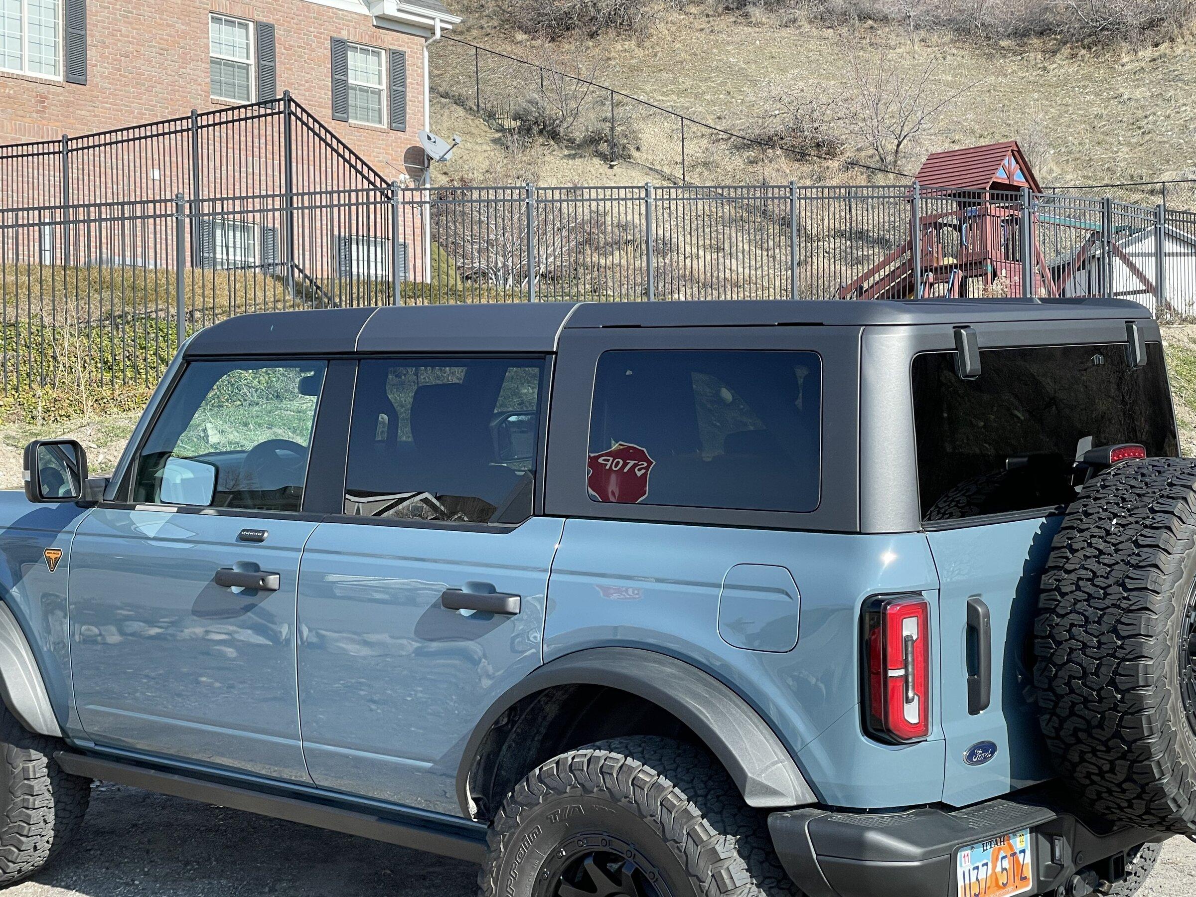 Ford Bronco MIC top version 2 installed 04888A90-0FA0-48CE-A40F-BD69F952E924