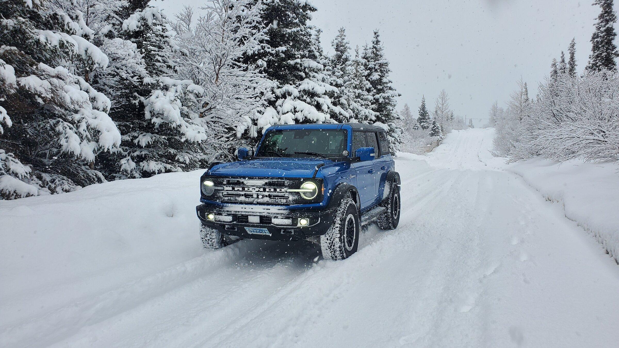Ford Bronco 4 Auto / Slippery Mode... not great? 20220305_153226