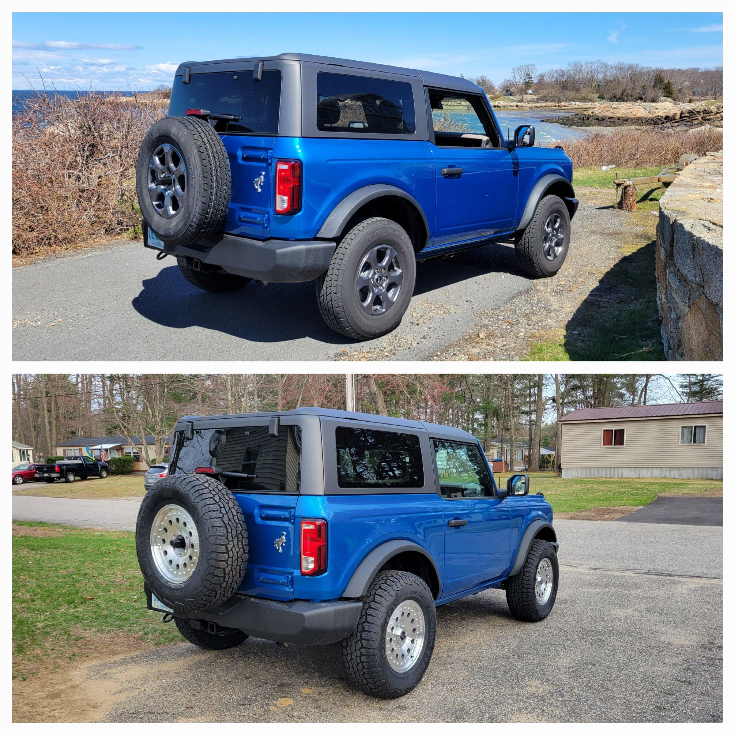 Ford Bronco Show us your installed wheel / tire upgrades here! (Pics) 20220414_102935