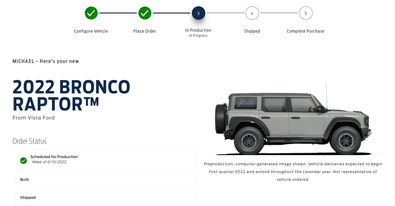 Ford Bronco Lethal Performance's Bronco Raptor Allocation Confirmed!!! 1649949555970