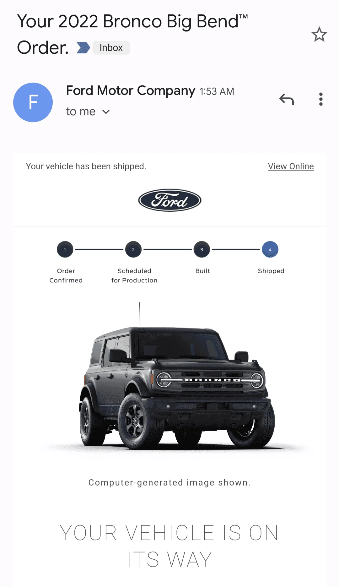 Ford Bronco 02/28/22 Build Week Thread Screenshot_20220414-104730
