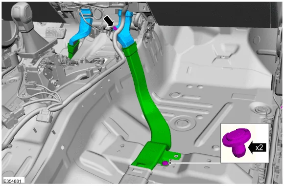 Ford Bronco Air recirculation not working. 1649966792591
