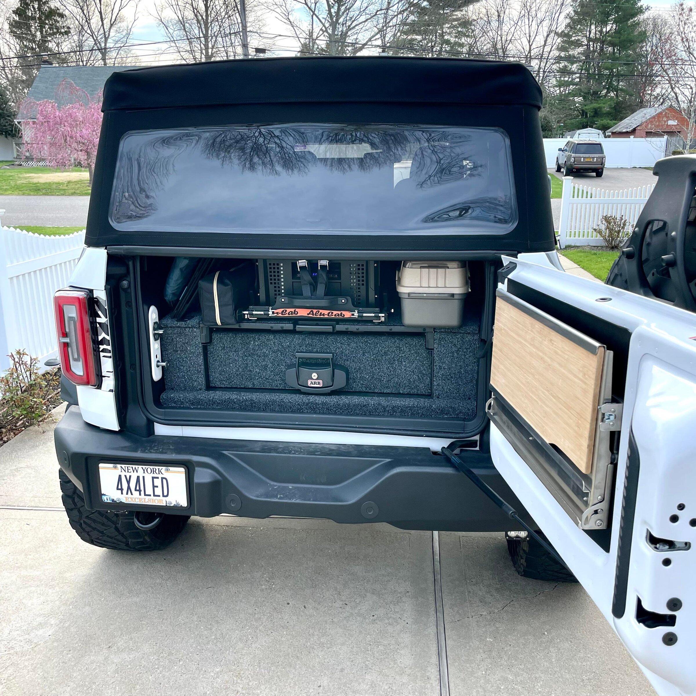 Ford Bronco Goose-Gear Table Installed Goose1
