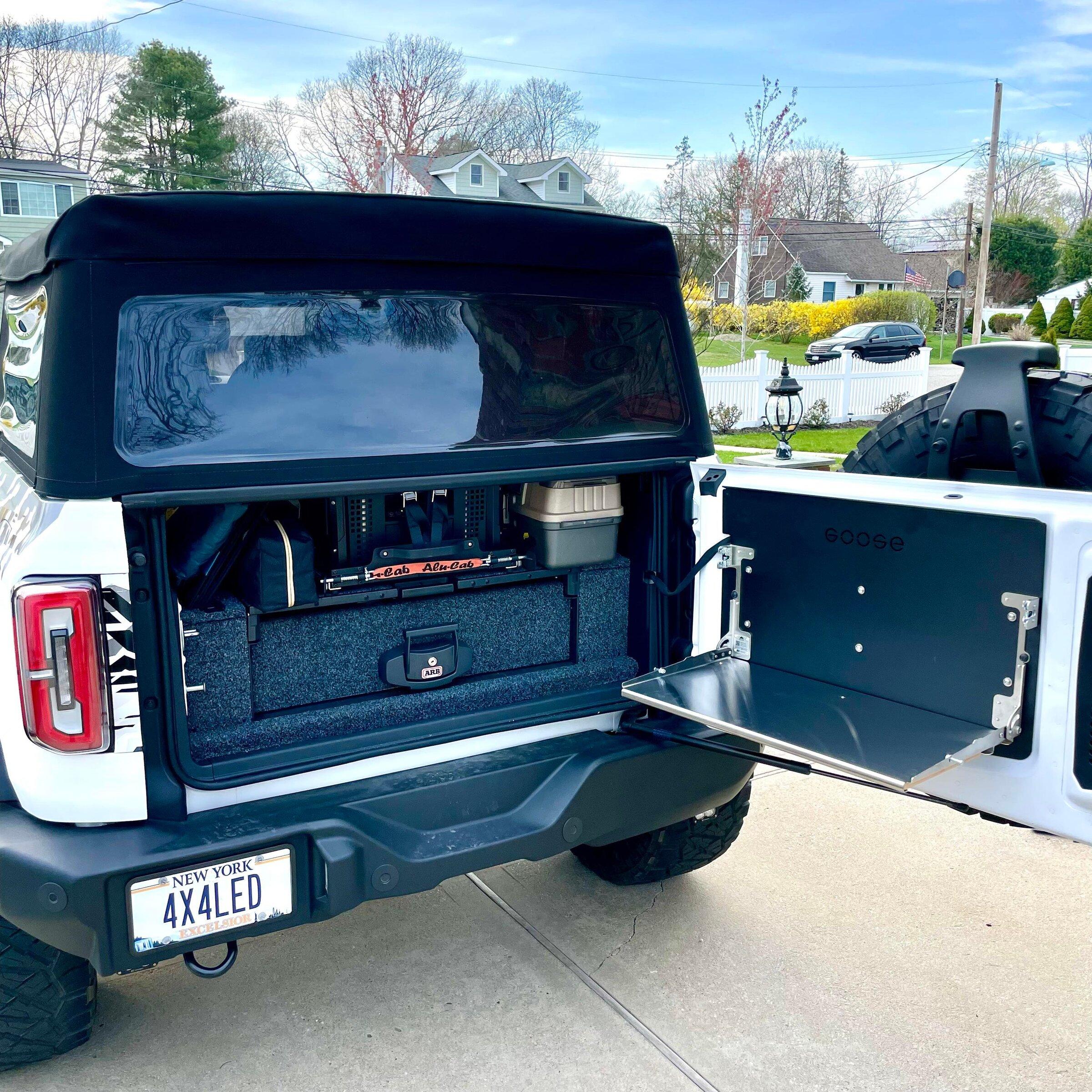 Ford Bronco Goose-Gear Table Installed Goose4