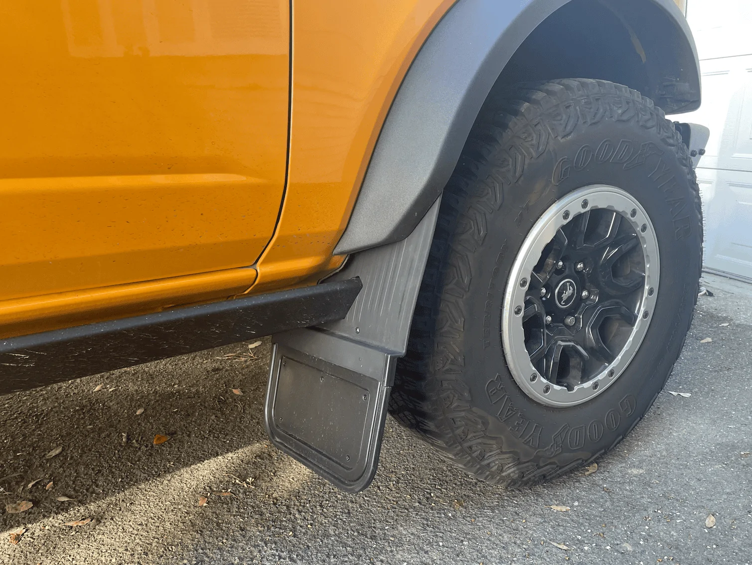 Ford Bronco Gatorbacks MudFlaps pics & experiences Screen Shot 2022-03-20 at 5.17.38 PM