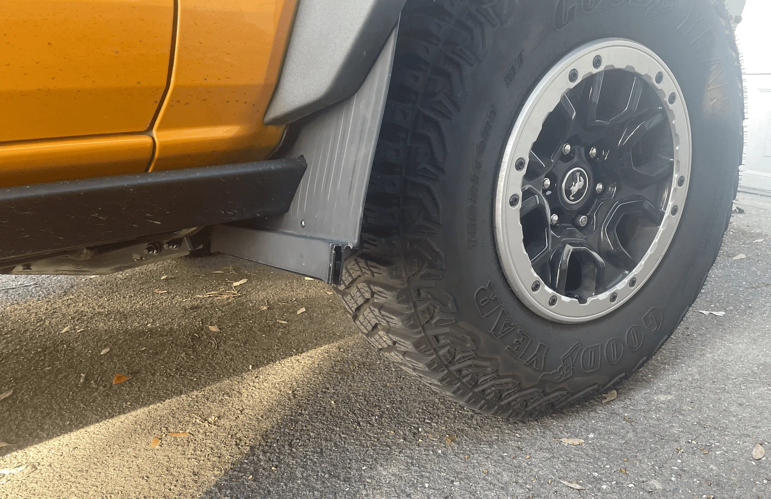 Ford Bronco Gatorbacks MudFlaps pics & experiences Screen Shot 2022-03-20 at 5.17.46 PM