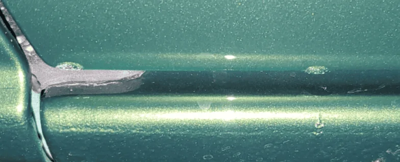 Ford Bronco Paint defect under door drains 2173462343245