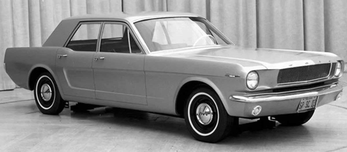 Ford Bronco 2-door is huge constraint 1965-Ford-Mustang-4-Door-Sedan-Via-YouTu