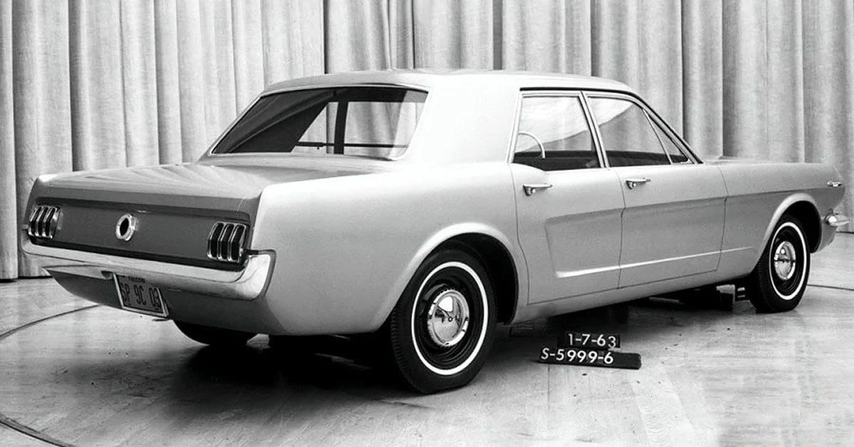 Ford Bronco 2-door is huge constraint 1960s-Ford-Mustang-4-Door-Sedan-Via-YouTu