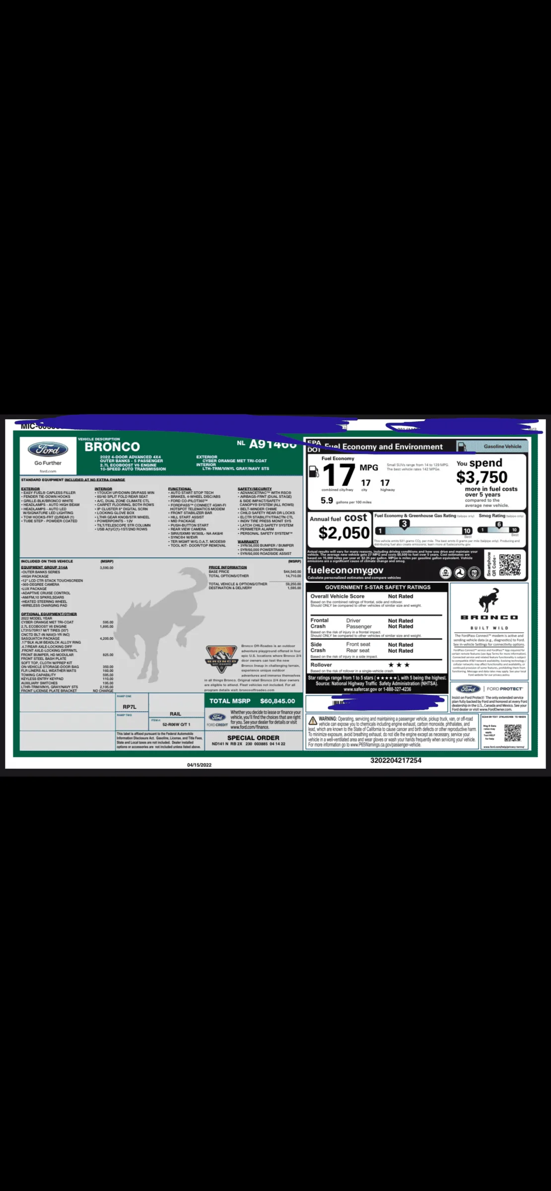 Ford Bronco 4/18/22 Build Week Group. 4A1B1527-95B8-4B7D-ABC1-8BA3EC32A5D9