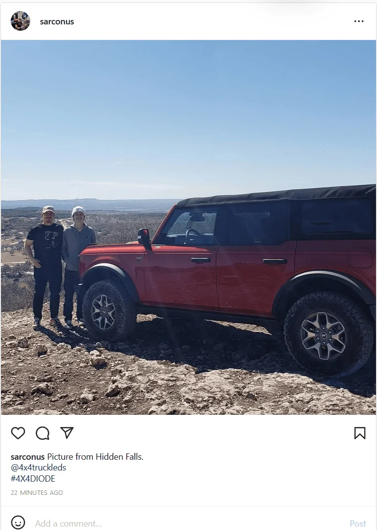 Ford Bronco GIVEAWAY | Win a set of Diode Dynamics SS3 Max Pillar Lights! Screenshot 2022-04-15 092340