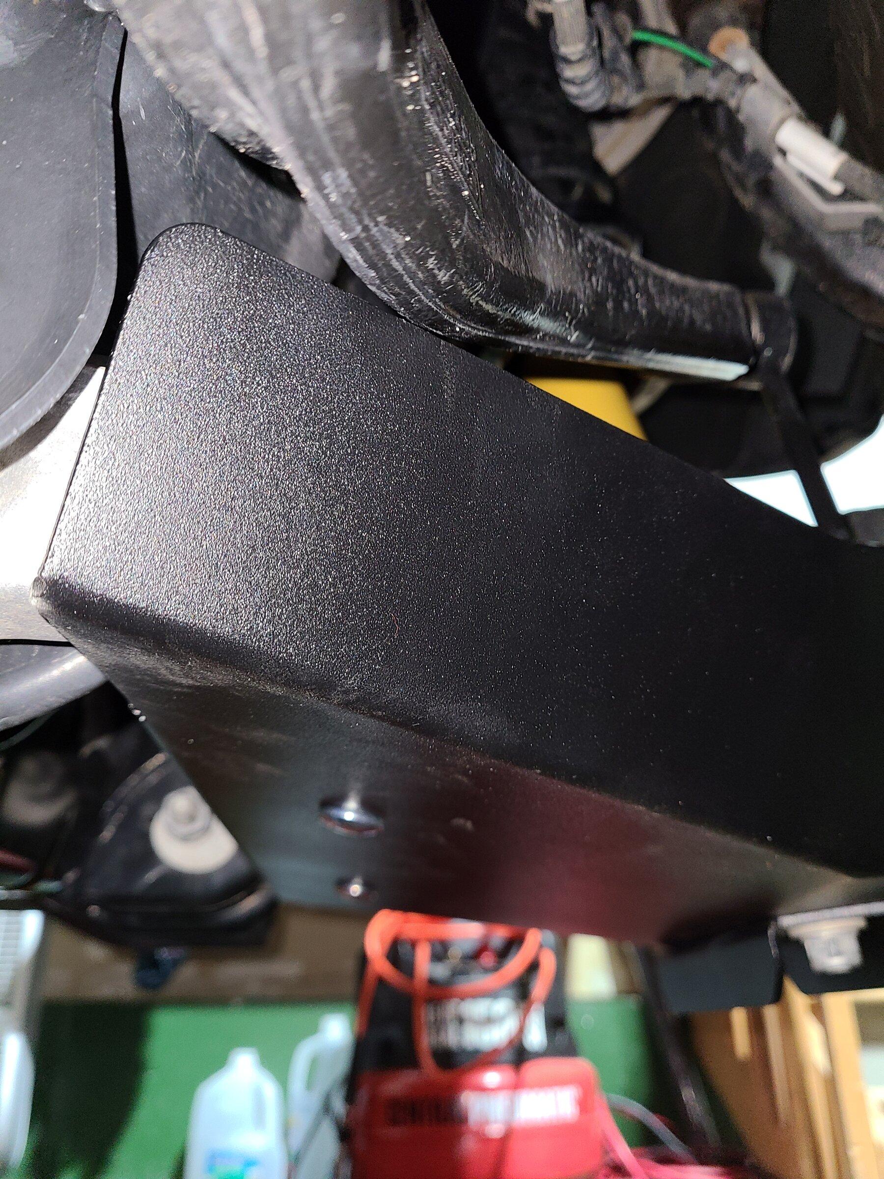 Ford Bronco Prototyping the LOD "A" Arm Skid Plates 20220415_100325