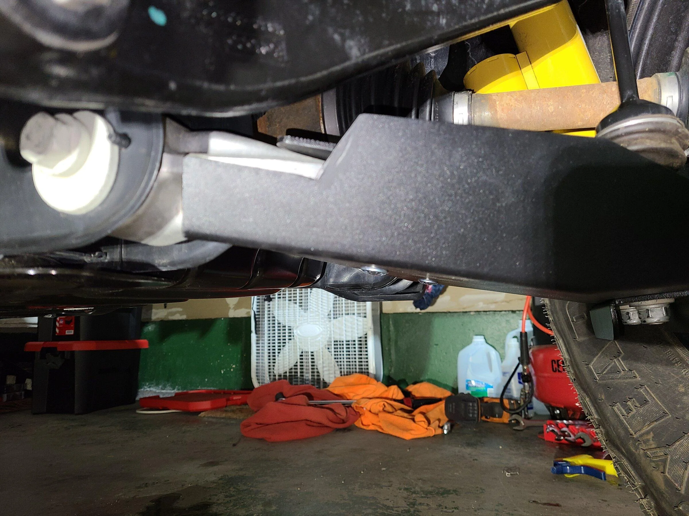 Ford Bronco Prototyping the LOD "A" Arm Skid Plates 20220415_152528