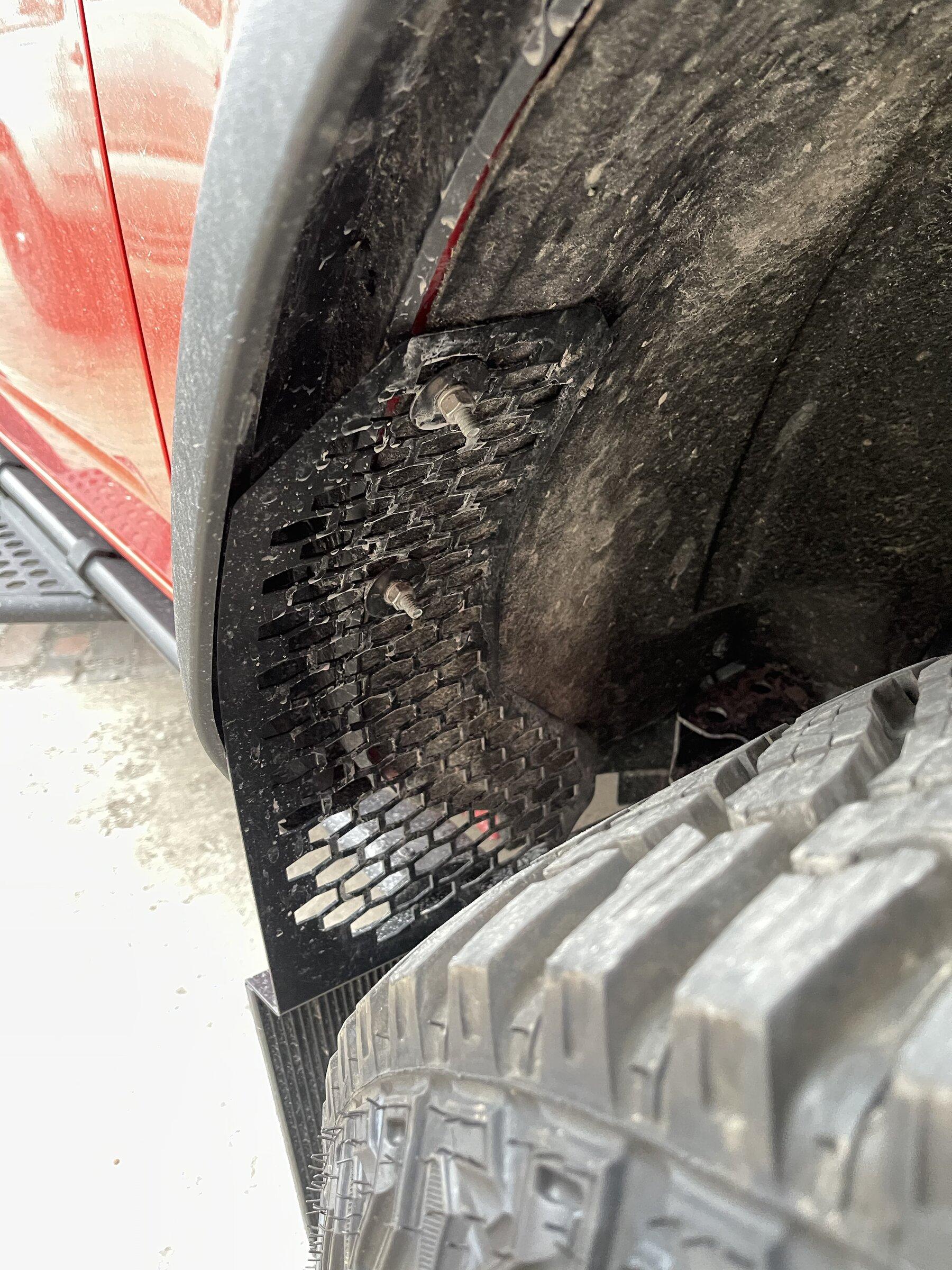 Ford Bronco Rek Gen Mud Flaps installed on my Sasquatch 50F414FE-C183-45F1-8D38-620DA5B7E124