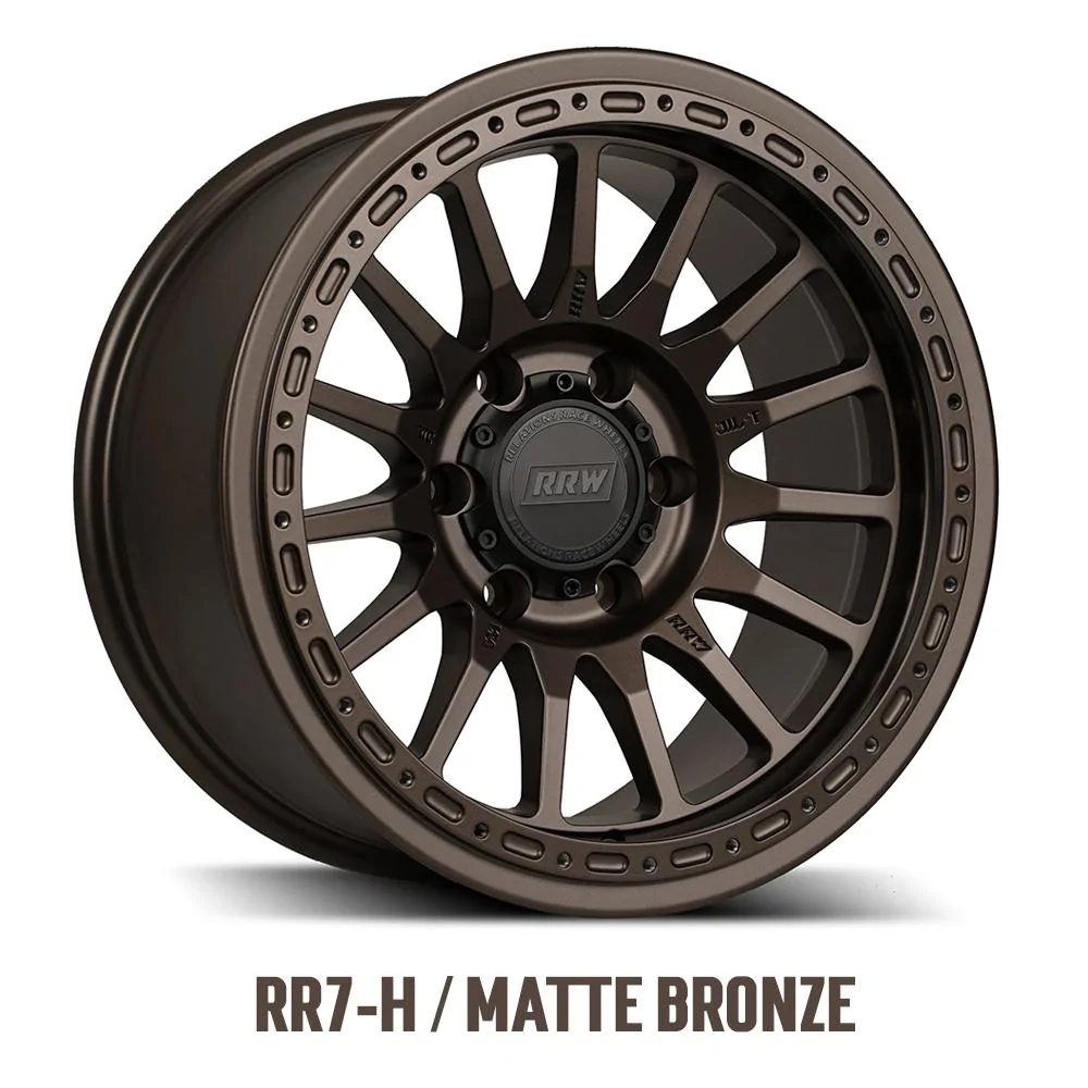 Ford Bronco Bronze RRW wheels on cactus gray RRW_RR7_Bronz