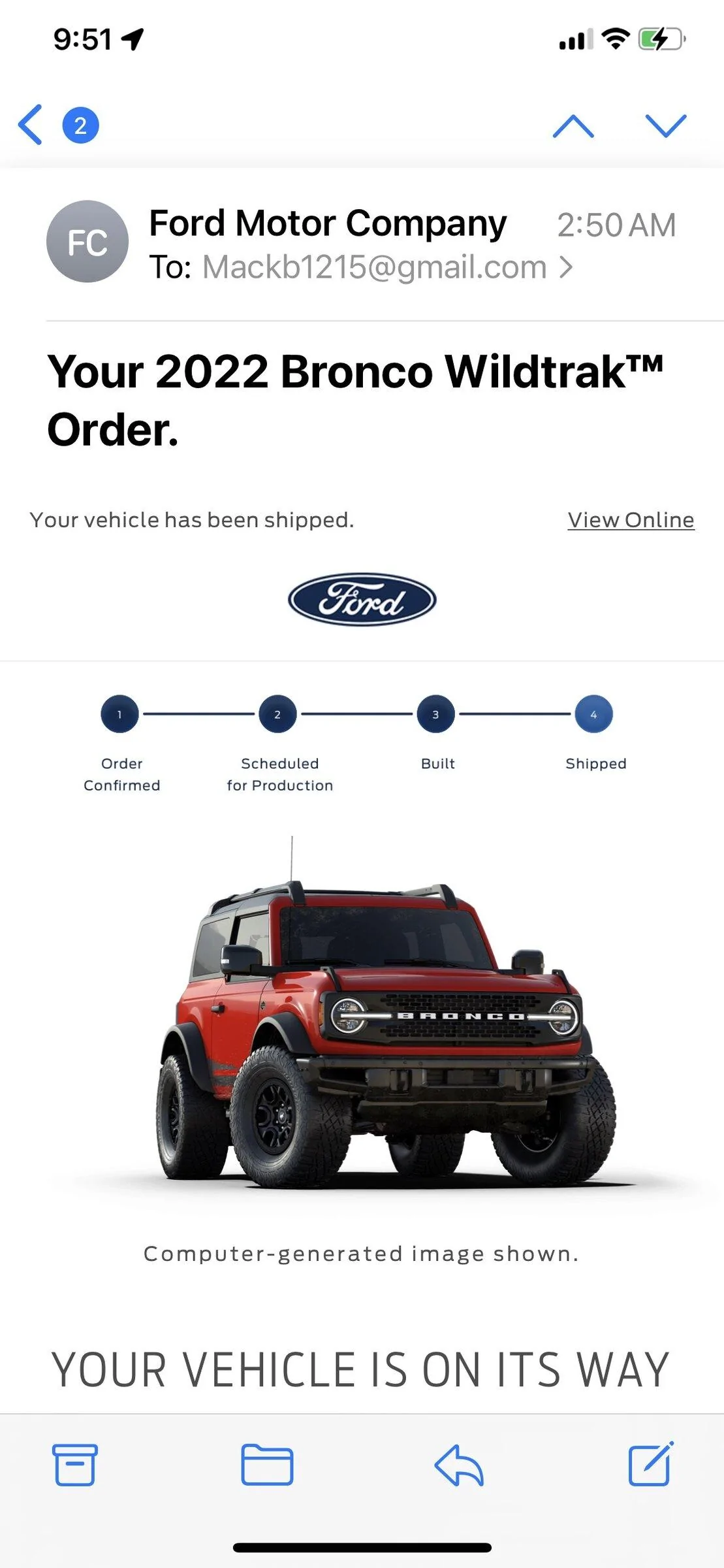 Ford Bronco 2-door is huge constraint 34518F72-A87D-4118-B736-058B6C51A4DF