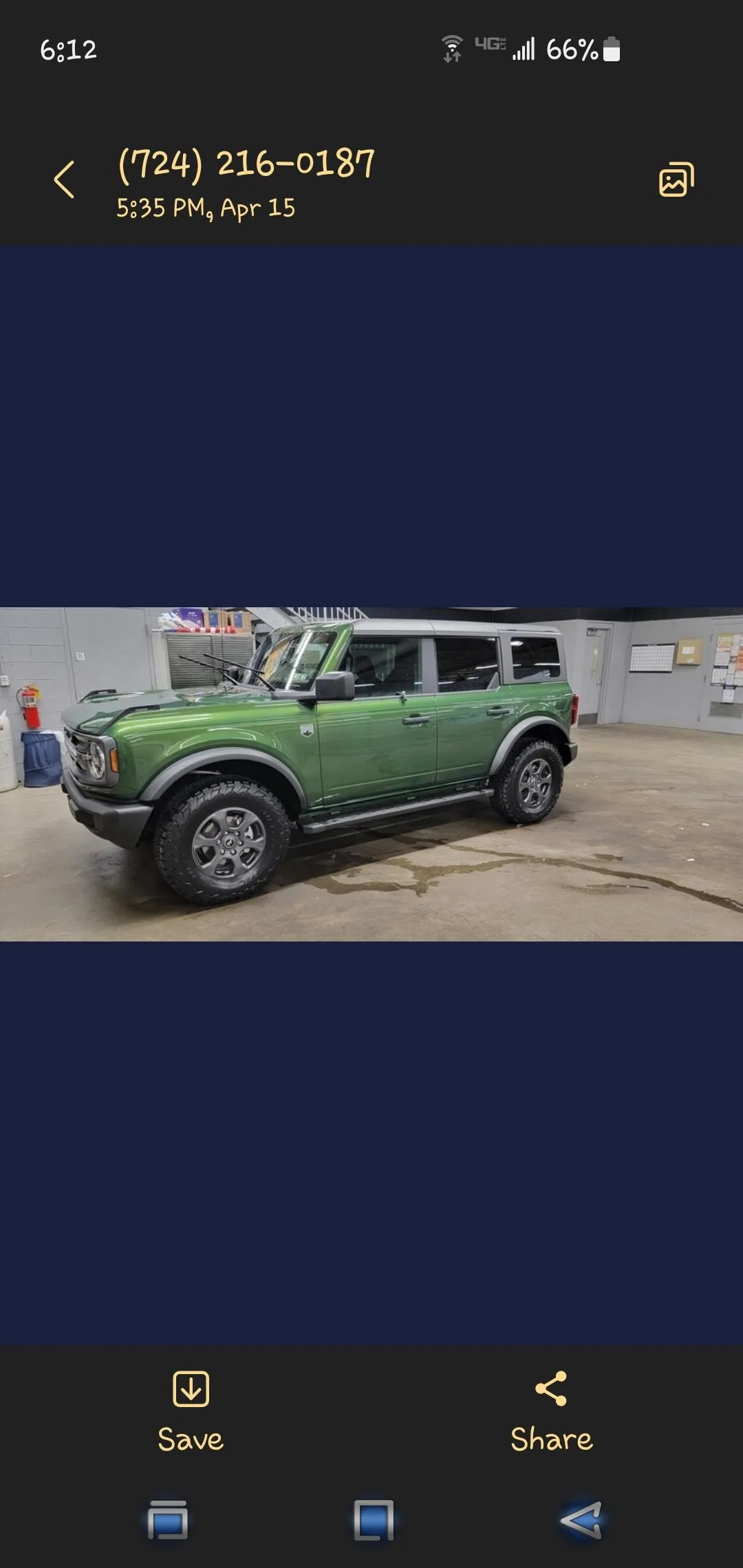 Ford Bronco 3/14/22 Build Week Group Screenshot_20220416-181239_Messages