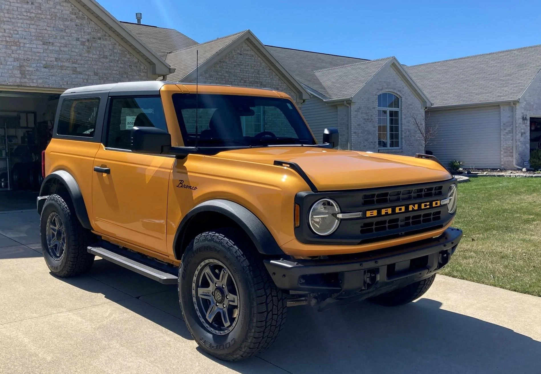 Ford Bronco I've become that guy... With Grille Letters