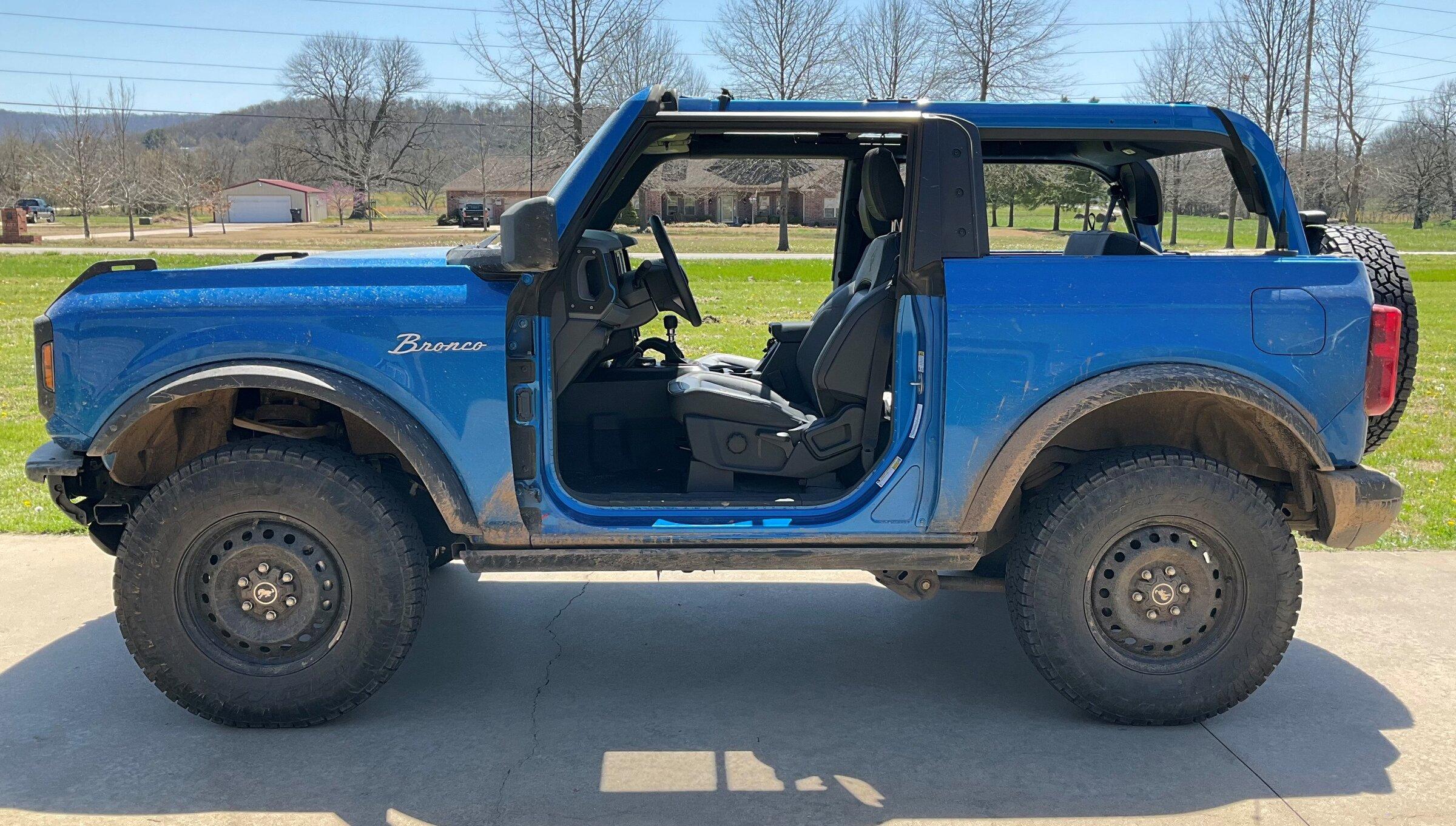 Ford Bronco I've become that guy... doorless