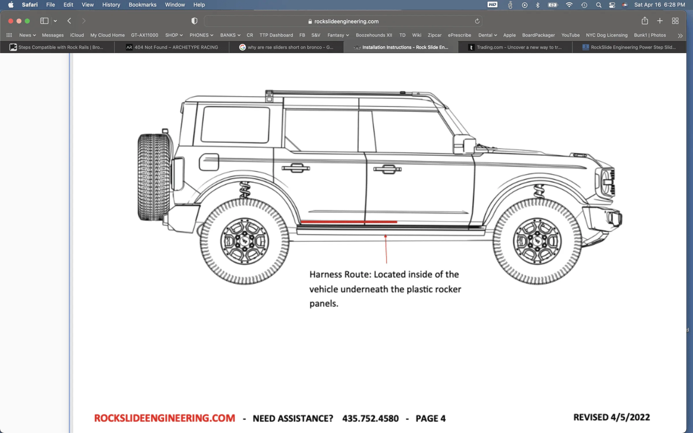 Ford Bronco Rockslide Engineering Steps - GROUP BUY has started! Screen Shot 2022-04-16 at 6.28.49 PM