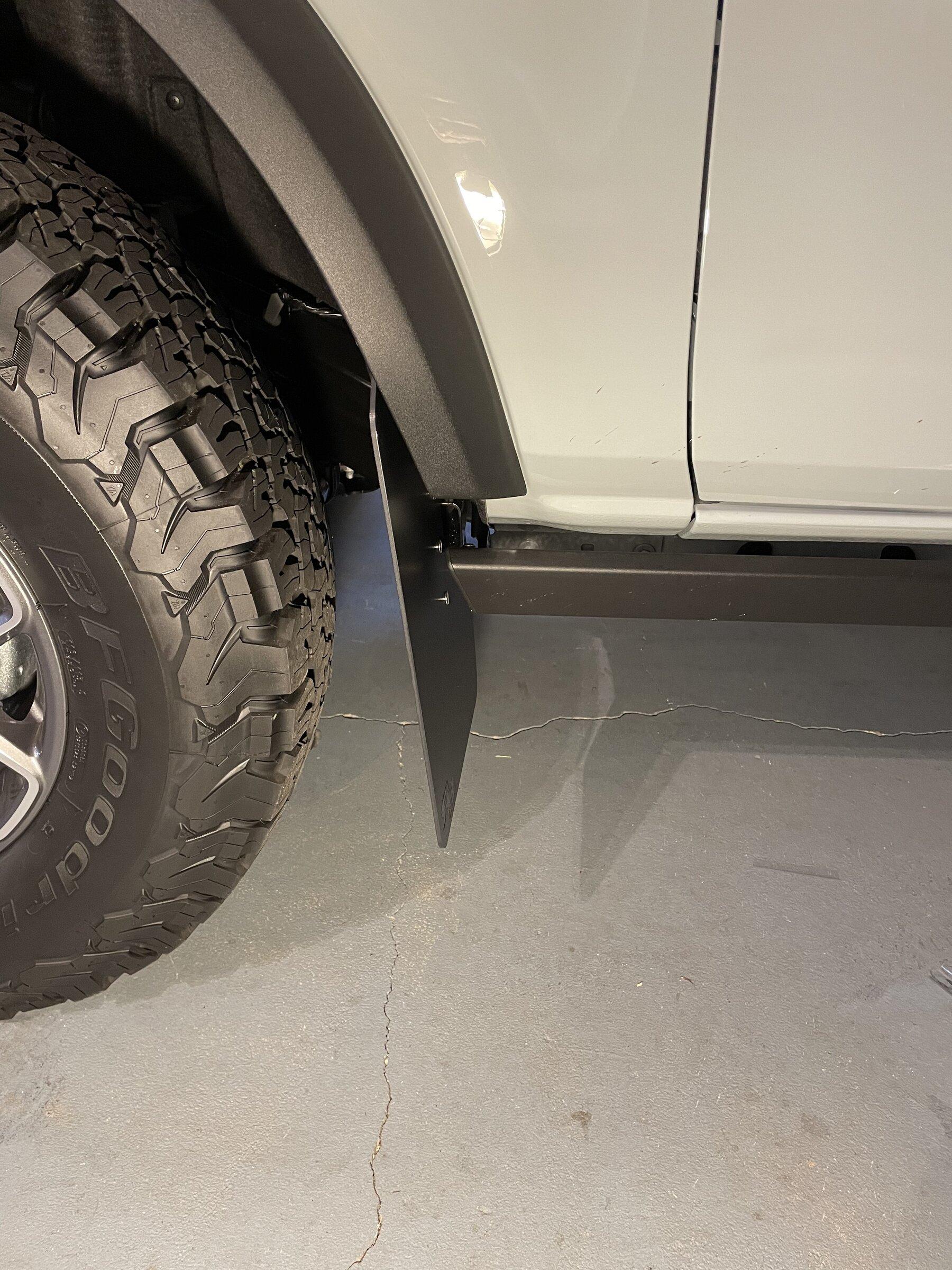 Ford Bronco RokBlokz Mudflaps Review 5AA257BA-FC9E-4861-B4C8-D6C5EBCBD575