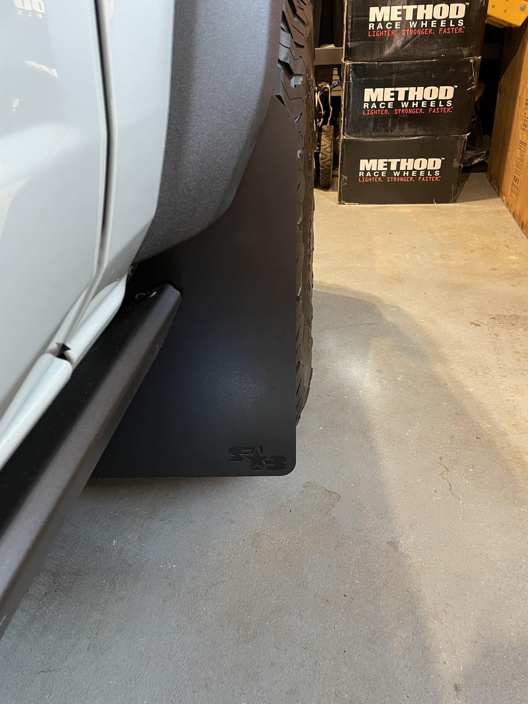 Ford Bronco RokBlokz Mudflaps Review 68F0DDA2-2DB9-415F-8AB0-5A471215F8A8