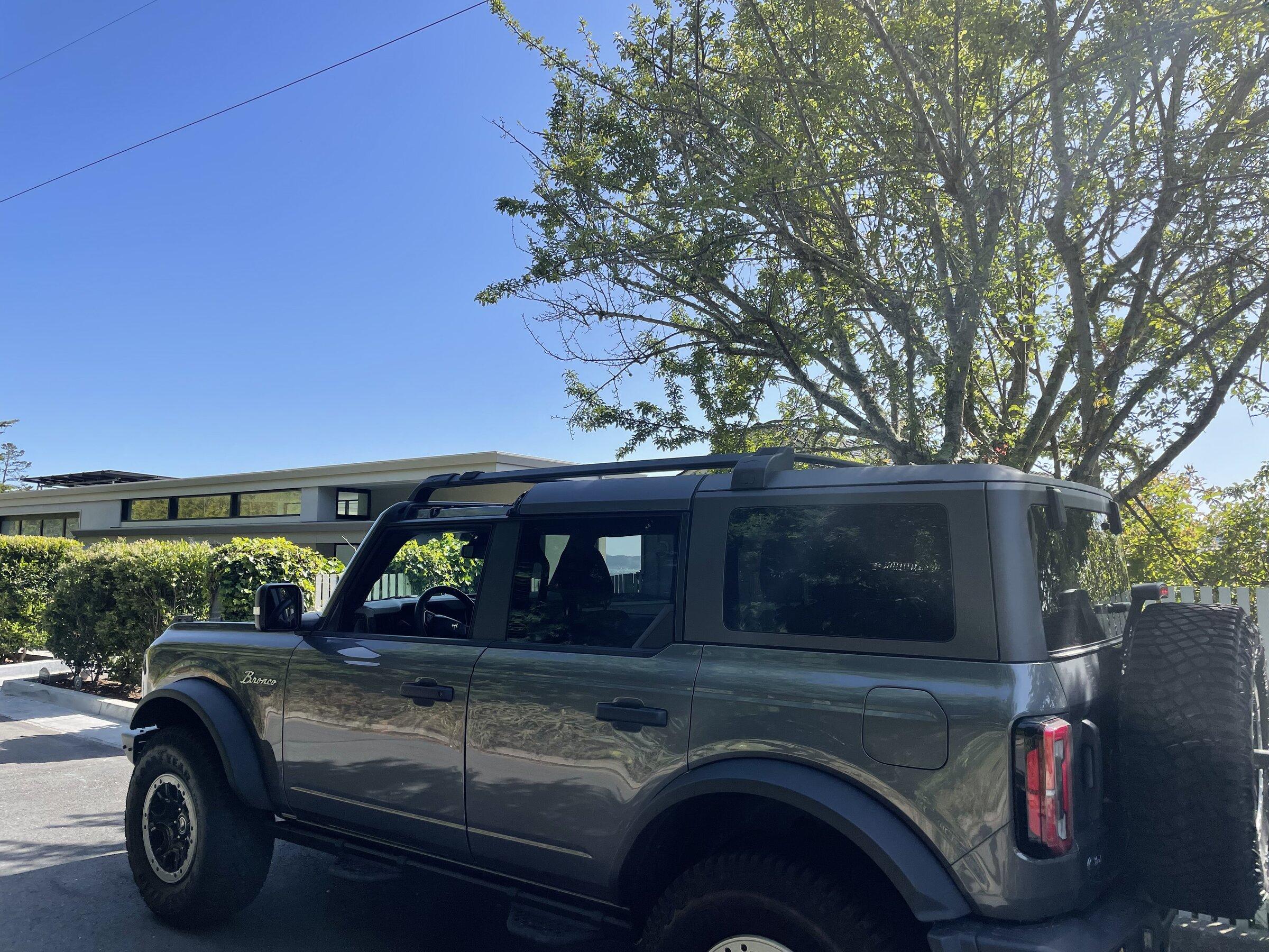 Shh Raptor Shh- Don’t tell Ford—OEM Roof Rack on 2.7 Badsquatch | Bronco6G - 2021 ...