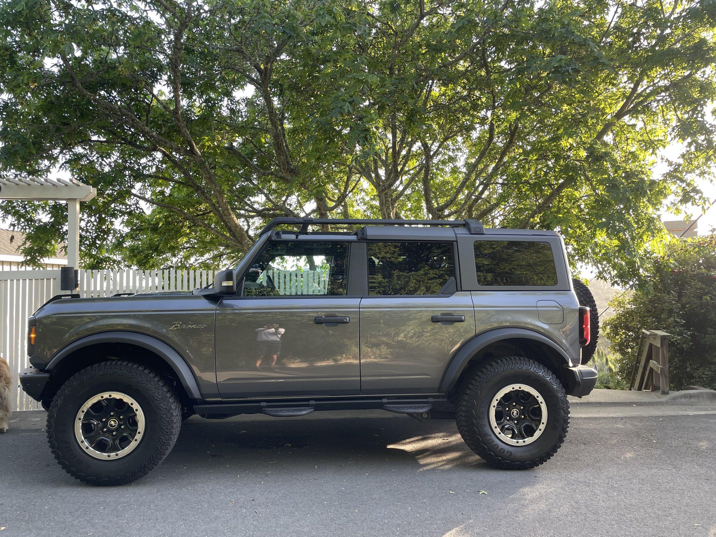 Shh Raptor Shh- Don’t tell Ford—OEM Roof Rack on 2.7 Badsquatch | Bronco6G - 2021 ...