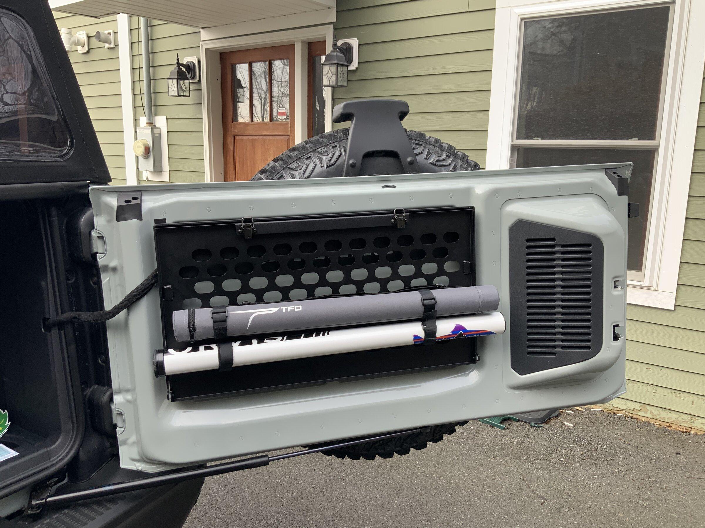 Ford Bronco Whats on your MOLLE swing gate? BF52282C-D2B5-455B-964D-CBB2C2E6E5EE