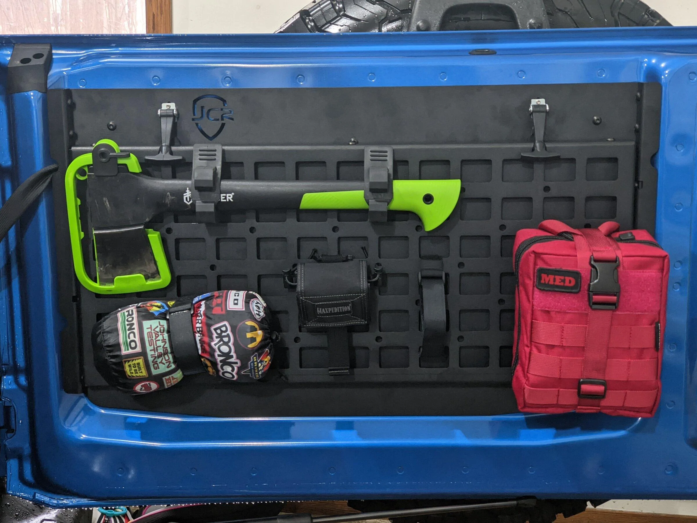 Ford Bronco Whats on your MOLLE swing gate? PXL_20220323_205528873