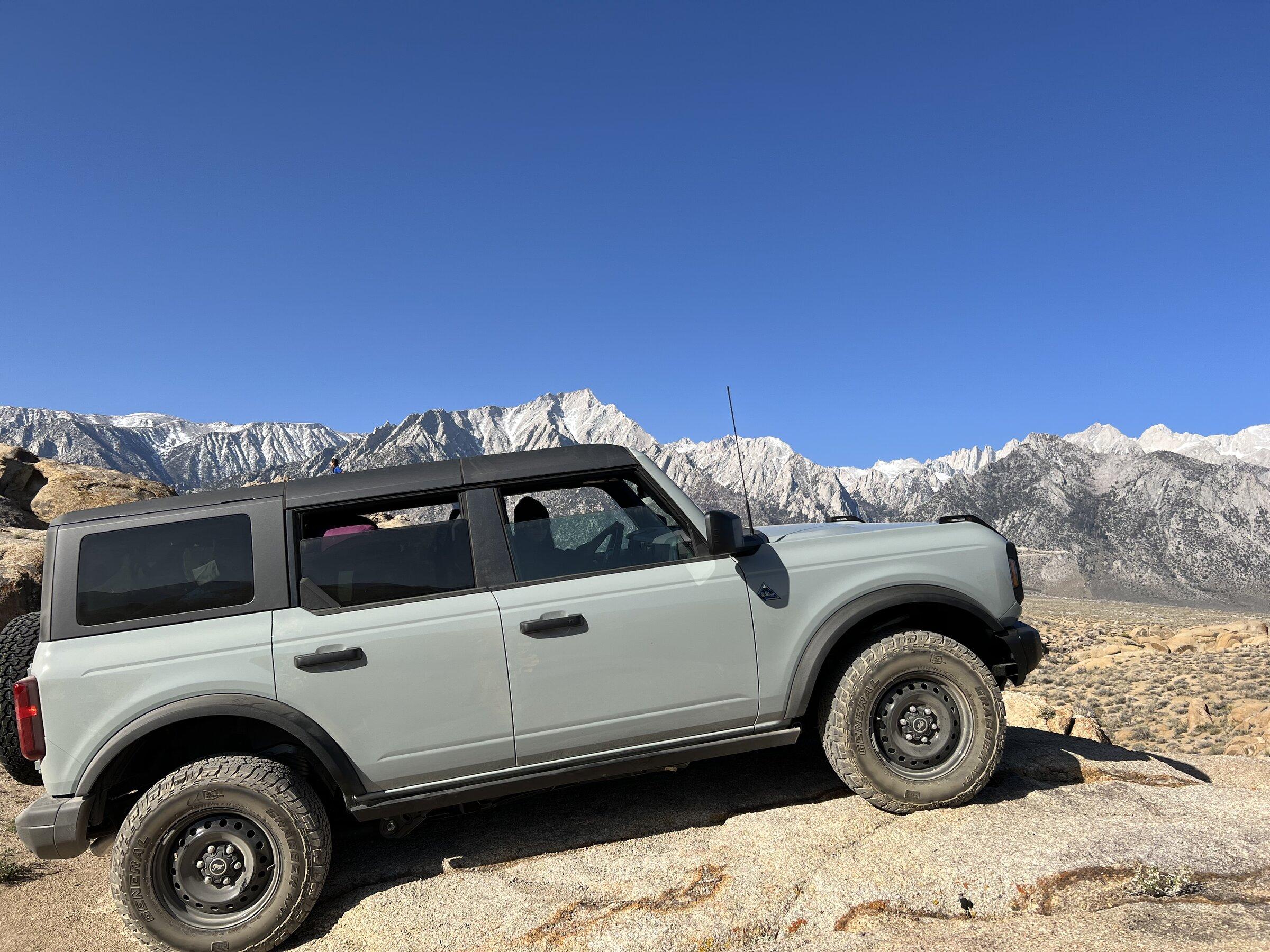 Ford Bronco First trip down featuring Mt. Whitney A6B990FD-08EB-41AD-8227-467E0E3D65BD