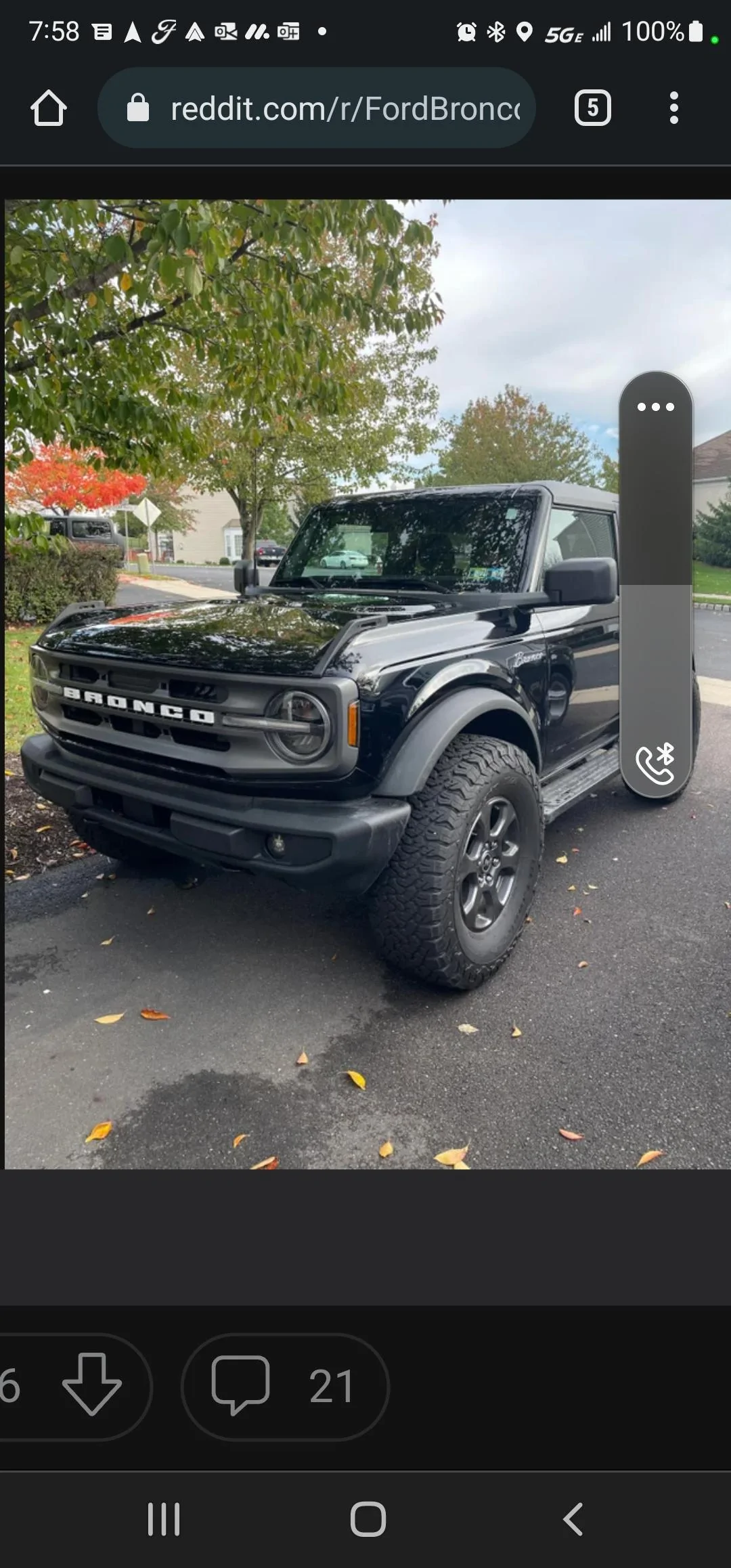 Ford Bronco Putting 35s on Screenshot_20220412-075801_Chrom