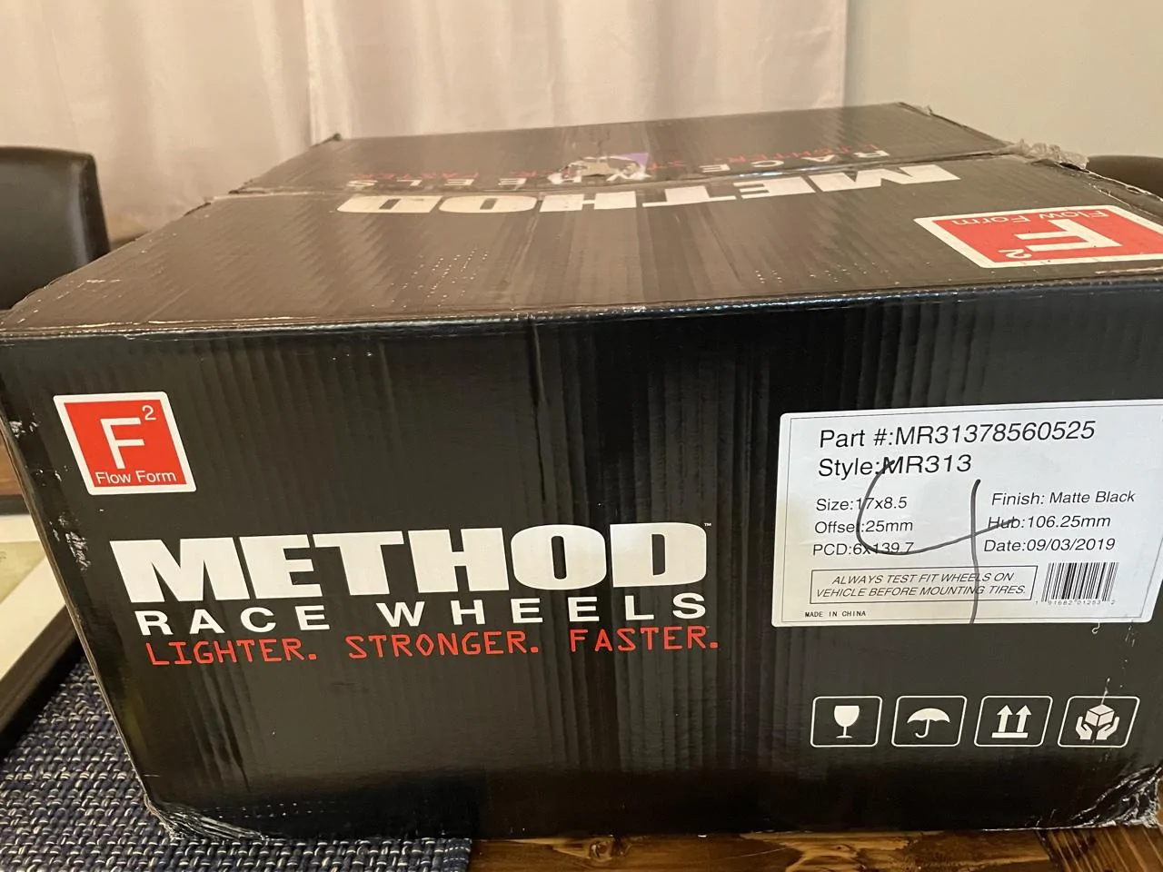 Ford Bronco Method 313 17x8.5 +25 BNIB 7BA6175B-FD49-4404-B753-0D8714E0E742