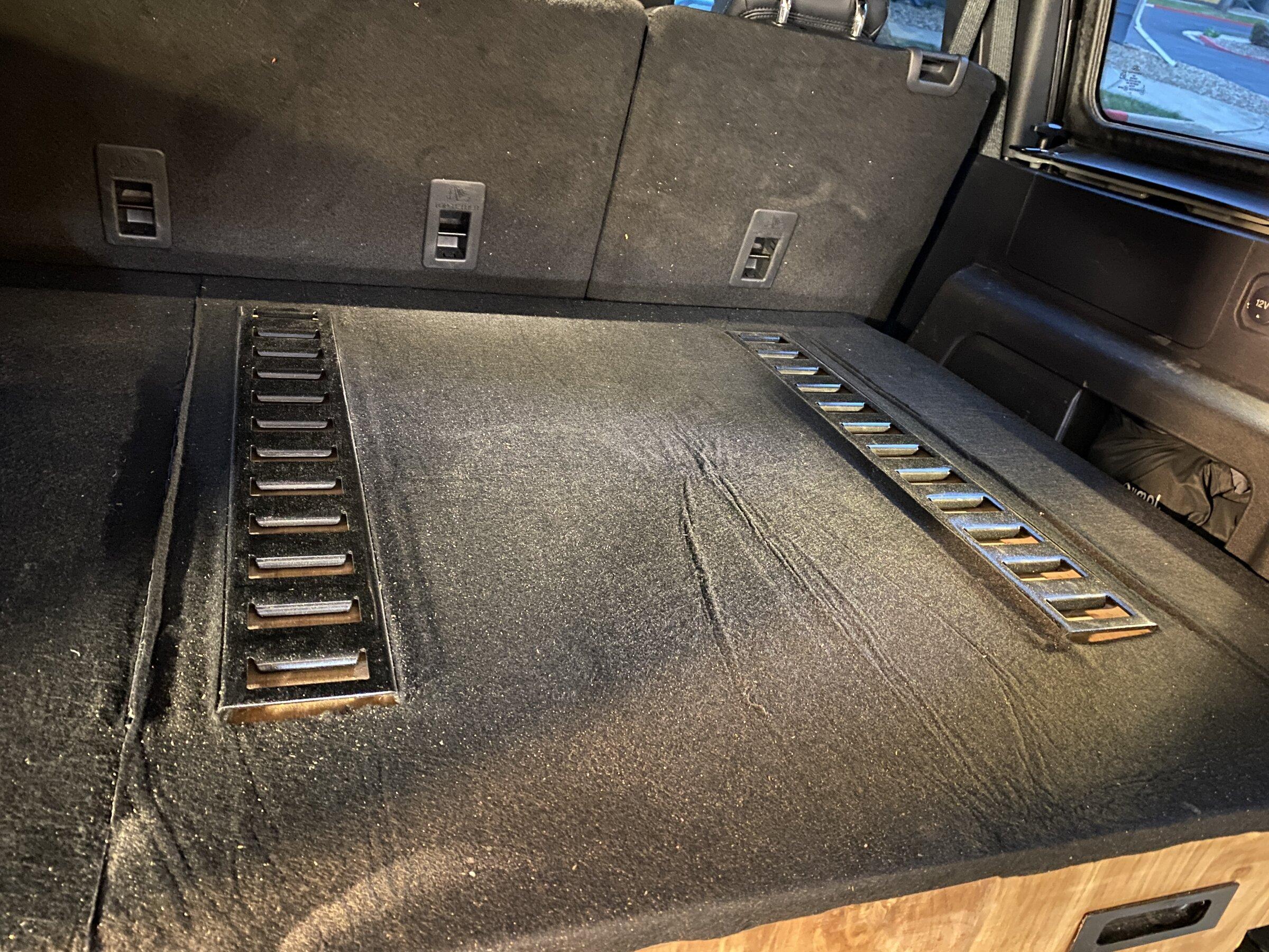 Ford Bronco 4DR Overland drawer & sleeping platform DIY build 153F0270-2714-41BE-A825-E594C9819798