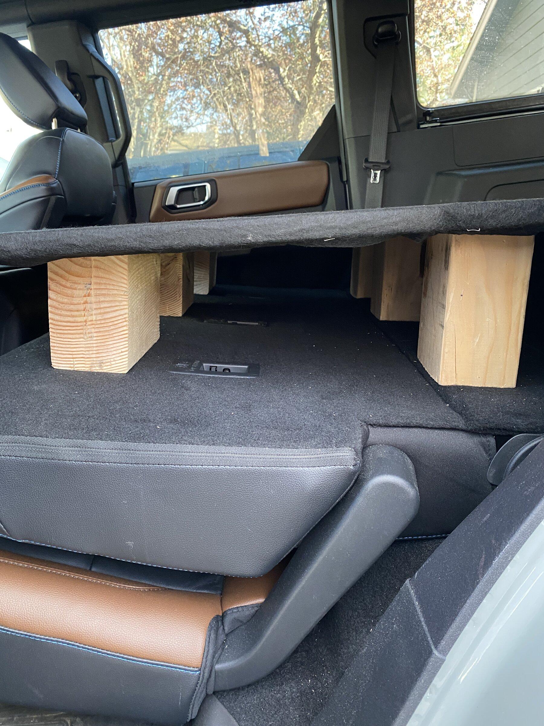 Ford Bronco 4DR Overland drawer & sleeping platform DIY build 7D50F46C-2699-47B3-B130-975F8C111AA4
