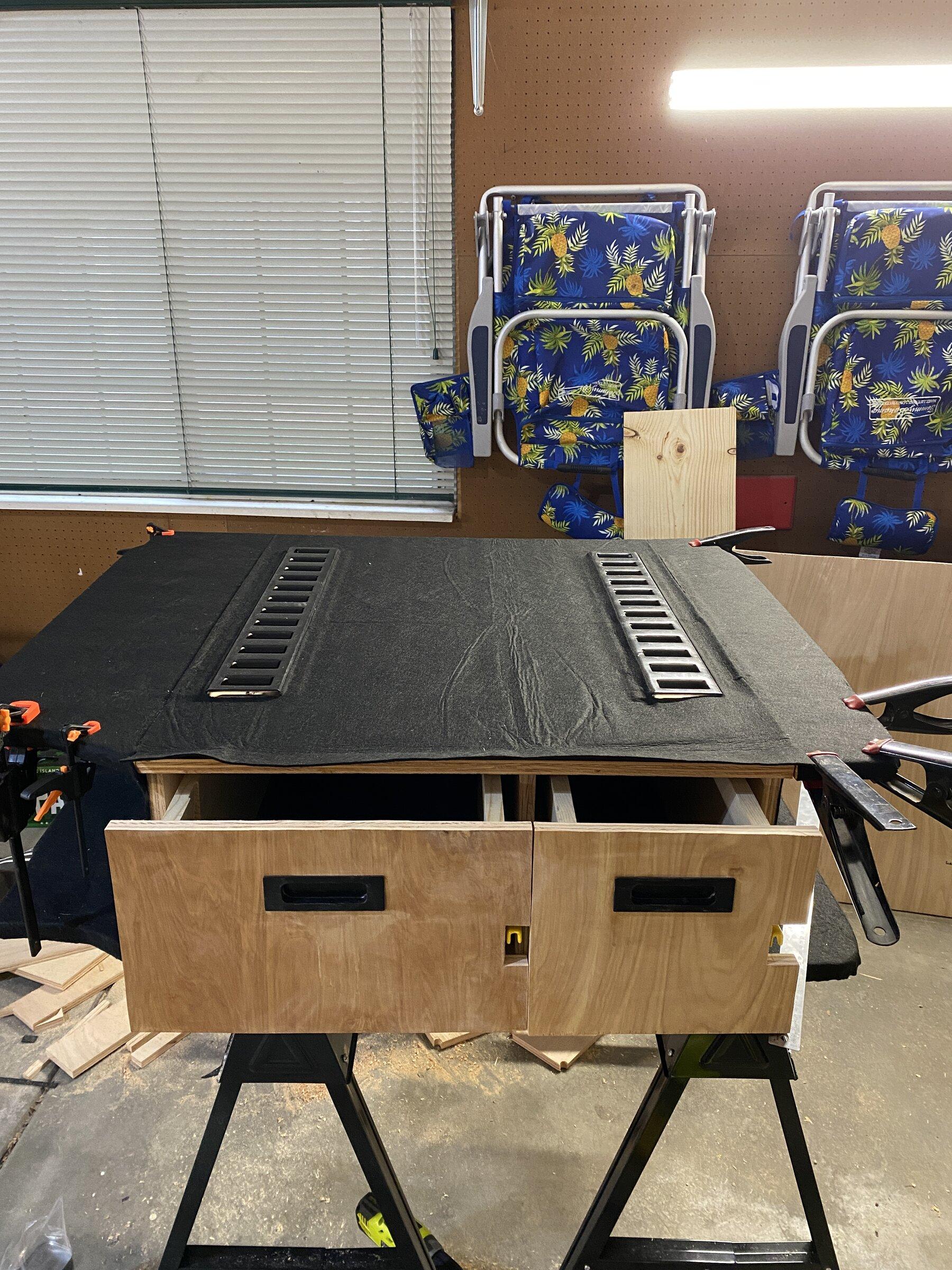 Ford Bronco 4DR Overland drawer & sleeping platform DIY build 873153B4-B6AA-4D0C-9FA9-746A5D56DDB6
