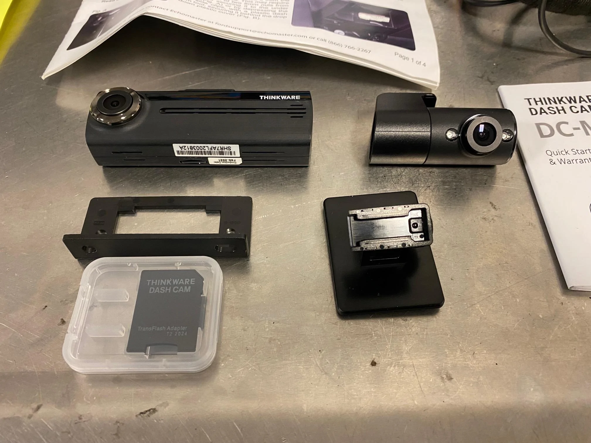 Ford Bronco Ford Accessory Dash camera with rear facing camera IMG_4336