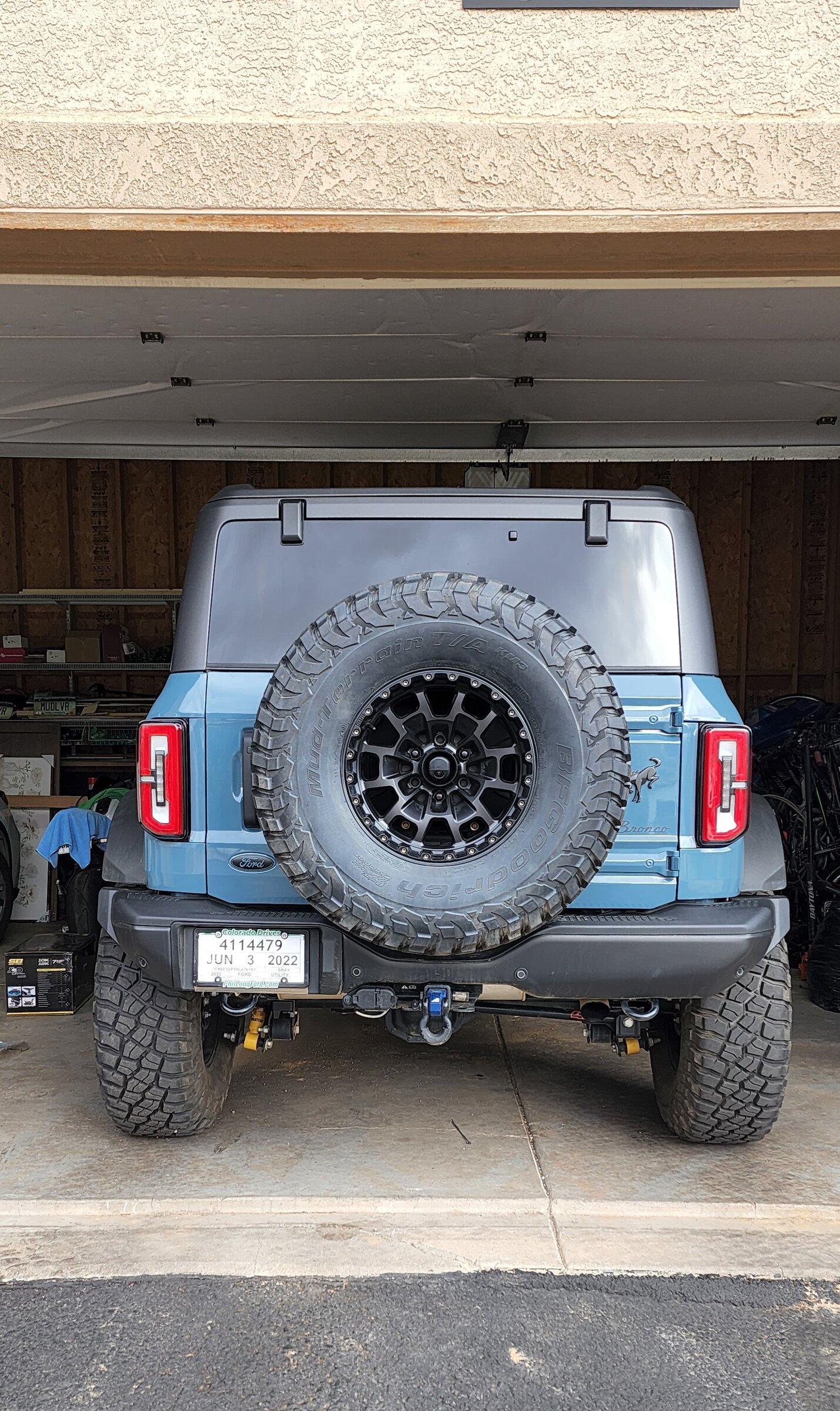 Ford Bronco Area 51 Badlands Sasquatch with 37s, Lift, Camburg UCAs, Adjustable Rear Trackbar 20220413_170752