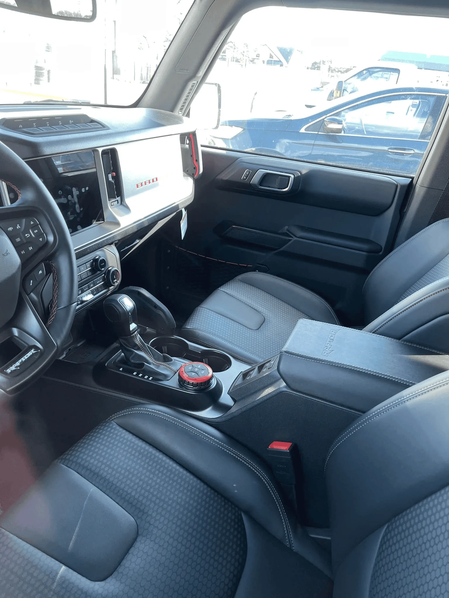 Ford Bronco Velocity Blue Raptor Bronco With MGV Interior Pics and Fly-By Video Sound Clip 1650313670615
