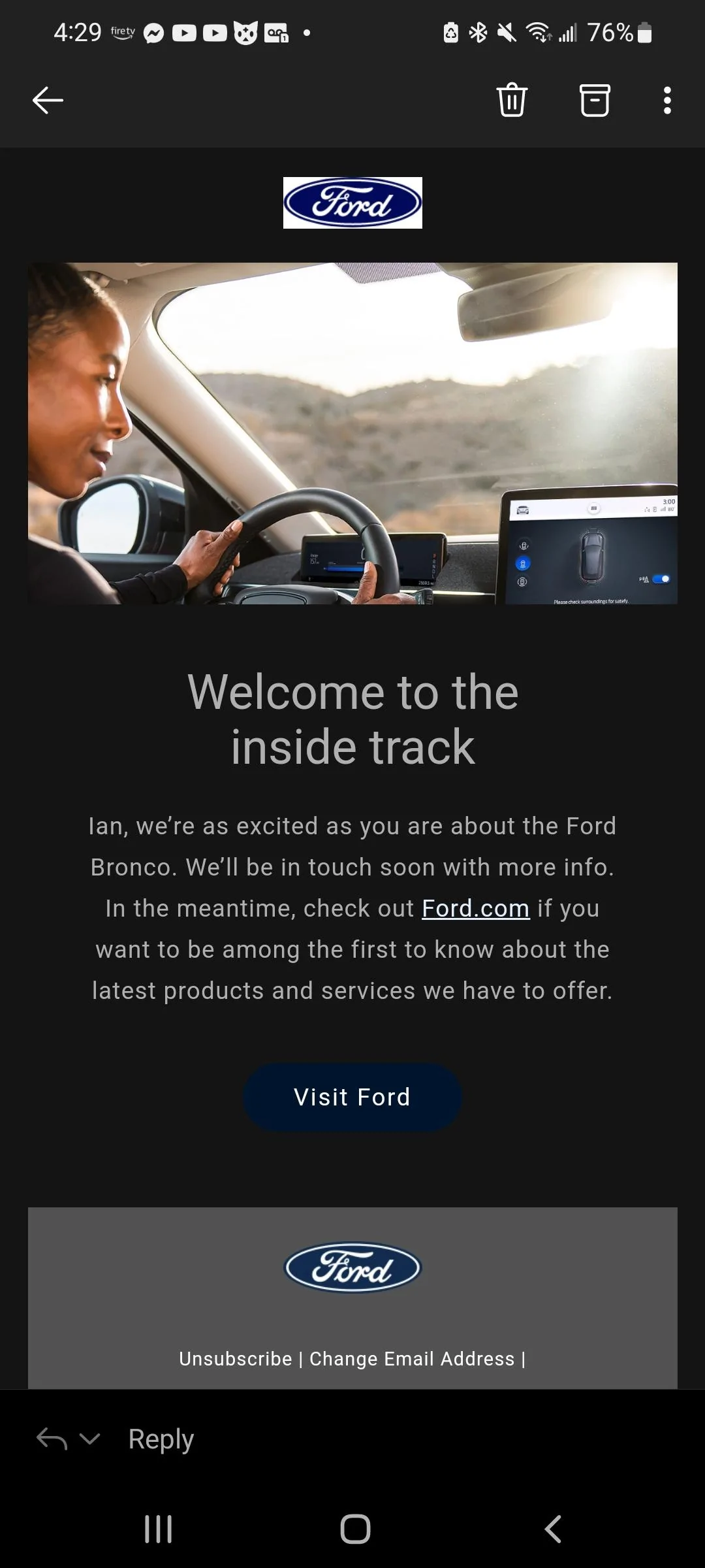Ford Bronco ⏱ Bronco Scheduling Next Week (4/18) For Build Weeks 5/30-6/27 and 7/11-7/25 Screenshot_20220418-163000_Outlook