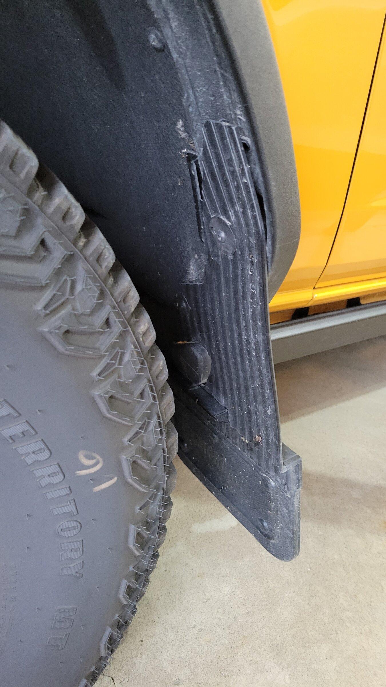 Ford Bronco RokBlokz Mudflaps Review 20220418_165134